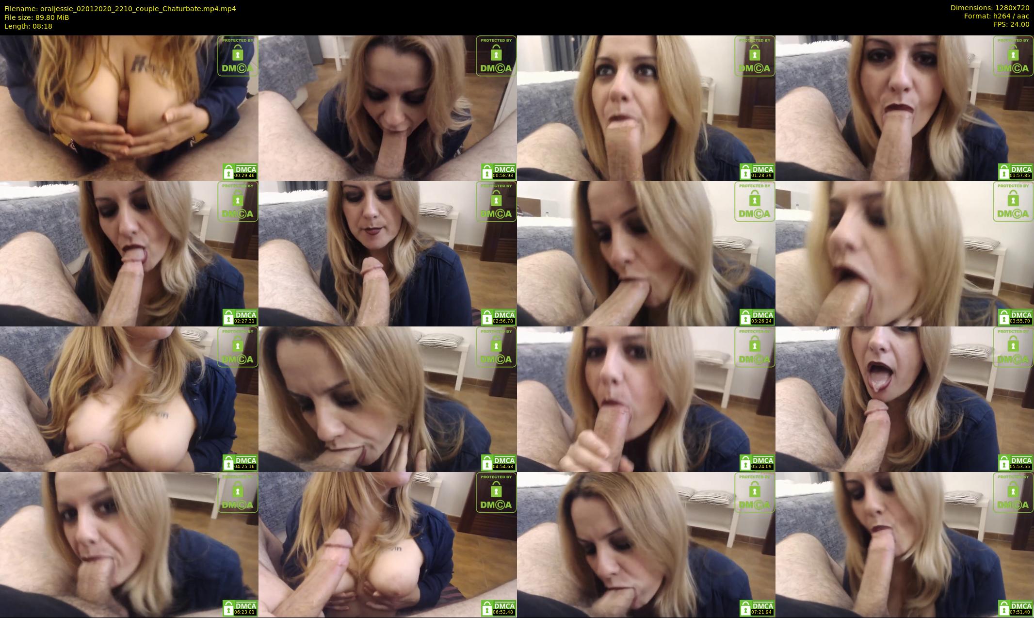 oraljessie — 9 minute Chaturbate couple cam show recording, 720p, Jan 2, 2020