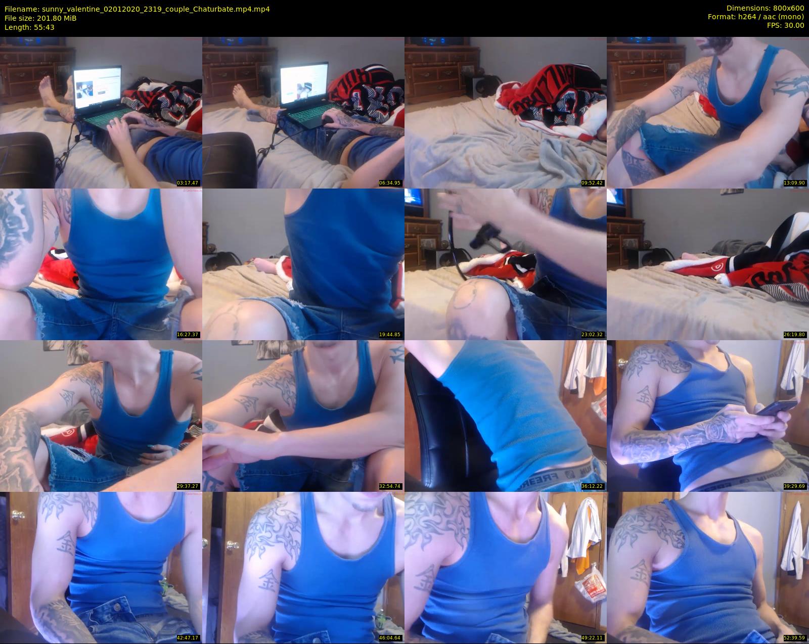 sunny_valentine — 56 minute Chaturbate male cam show recording, 480p, Jan 2, 2020