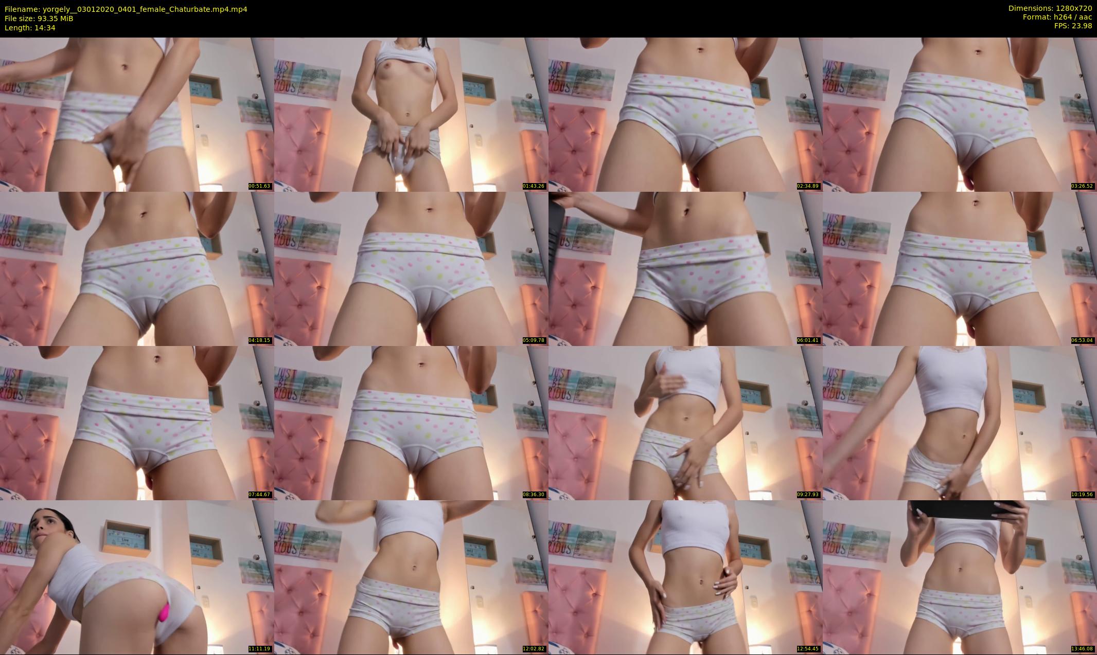 yorgely_ — 15 minute Chaturbate female cam show recording, 720p, Jan 3, 2020
