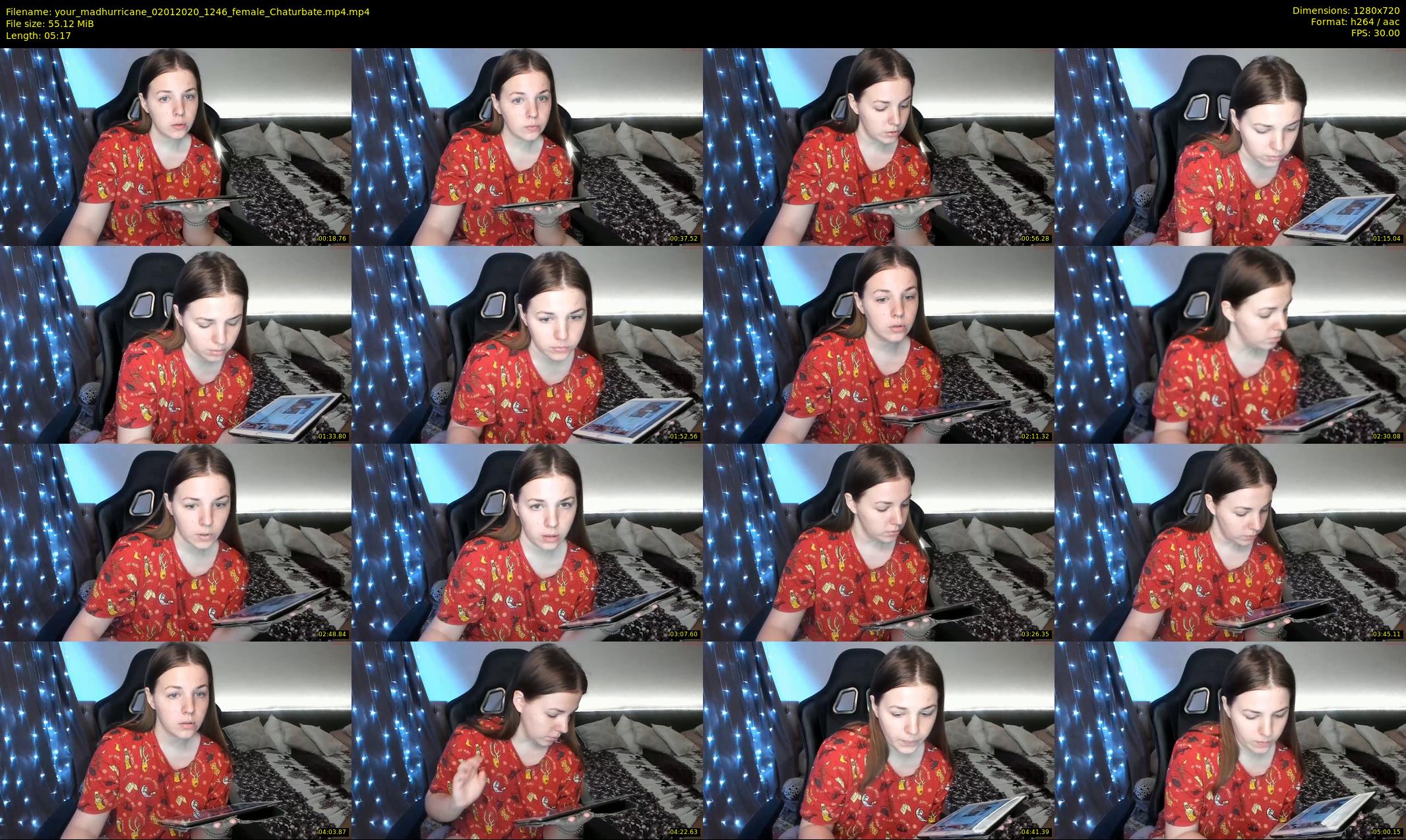 your_madhurricane — 6 minute Chaturbate female cam show recording, 720p, Jan 2, 2020