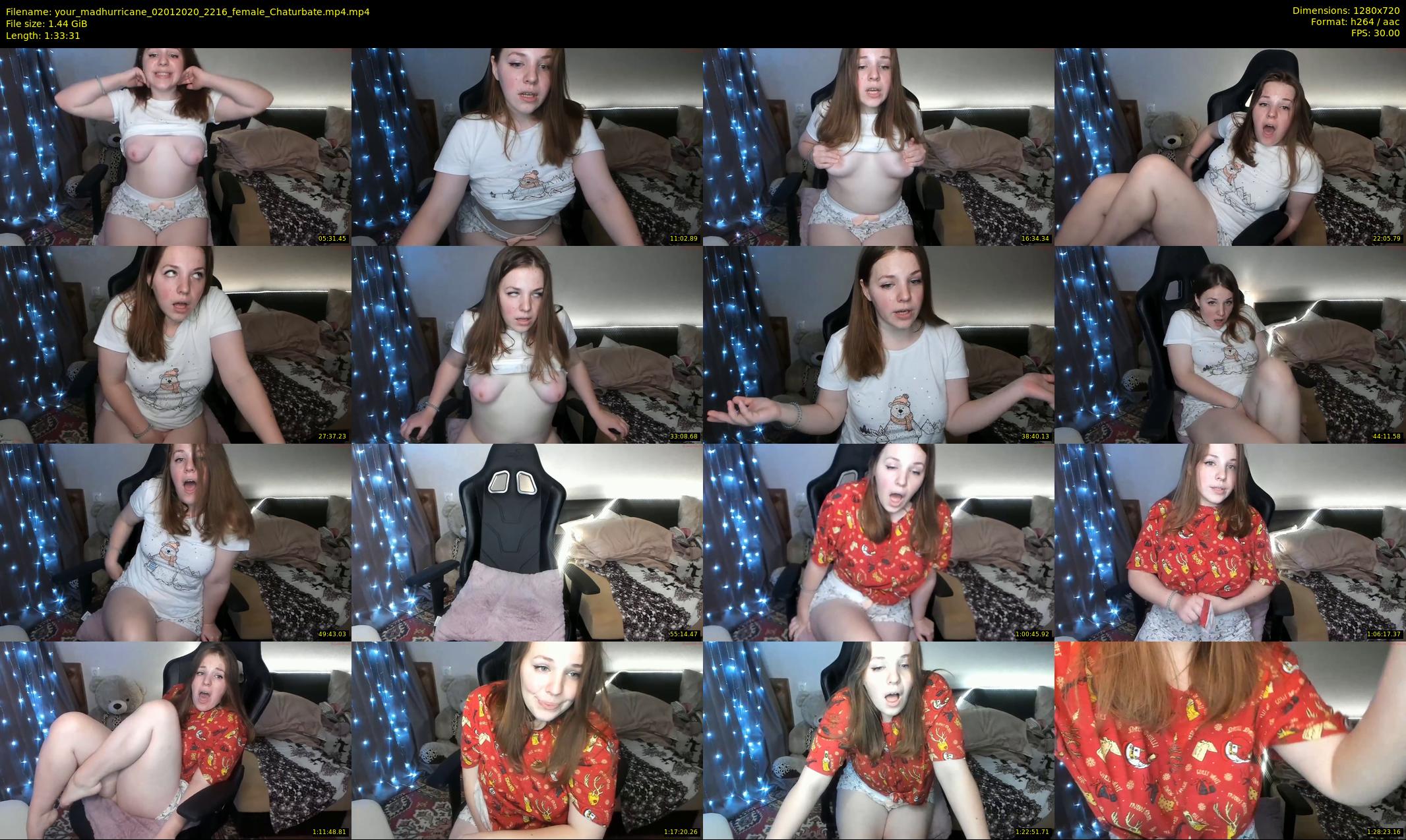 your_madhurricane — 94 minute Chaturbate female cam show recording, 720p, Jan 2, 2020
