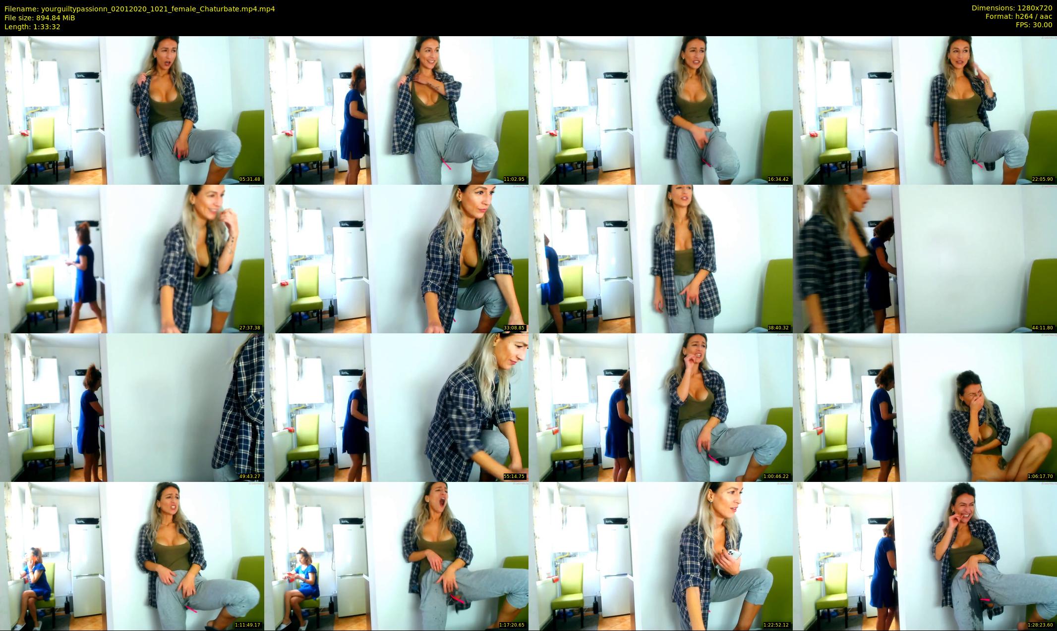 yourguiltypassionn — 94 minute Chaturbate female cam show recording, 720p, Jan 2, 2020