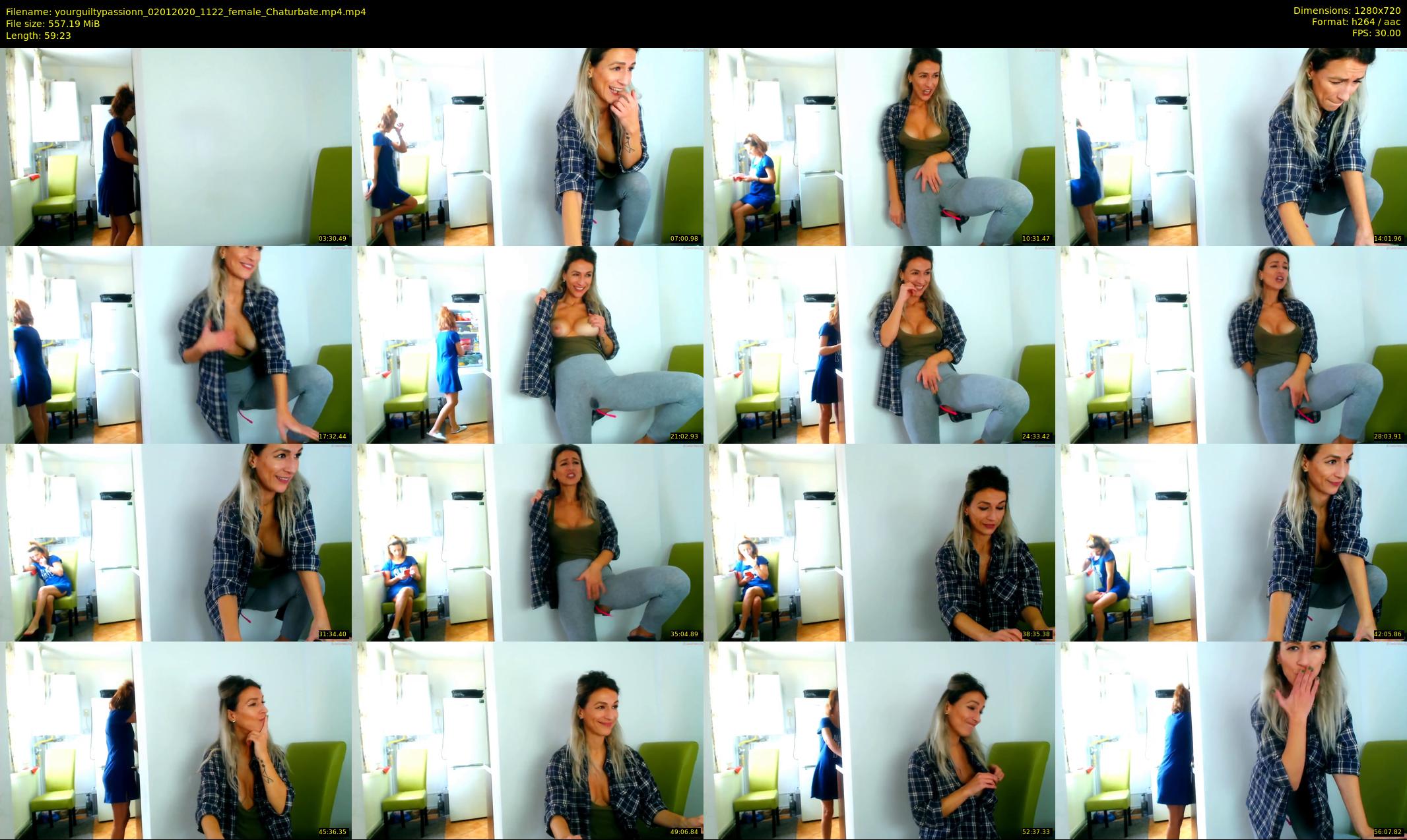 yourguiltypassionn — 60 minute Chaturbate female cam show recording, 720p, Jan 2, 2020