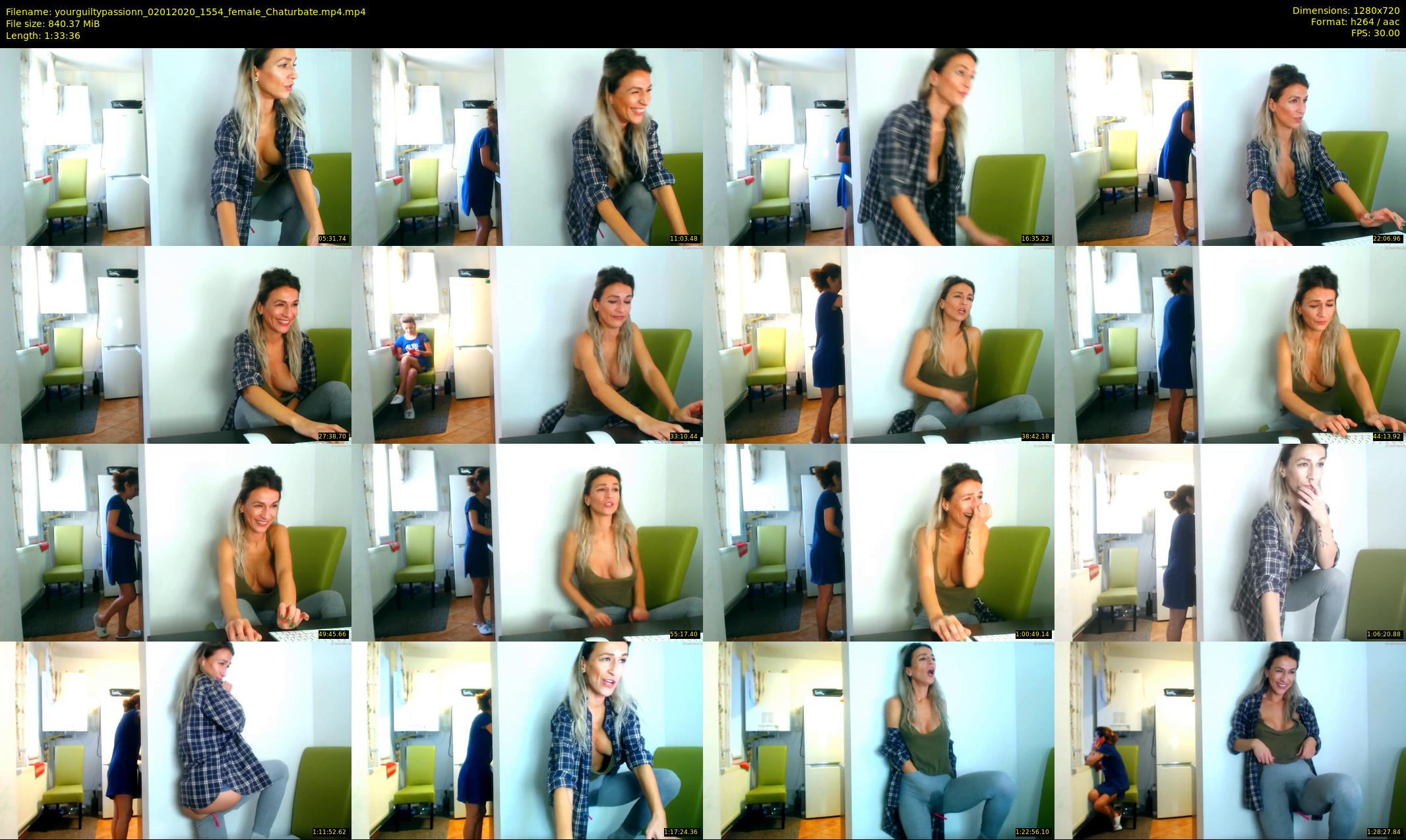 yourguiltypassionn — 94 minute Chaturbate female cam show recording, 720p, Jan 2, 2020