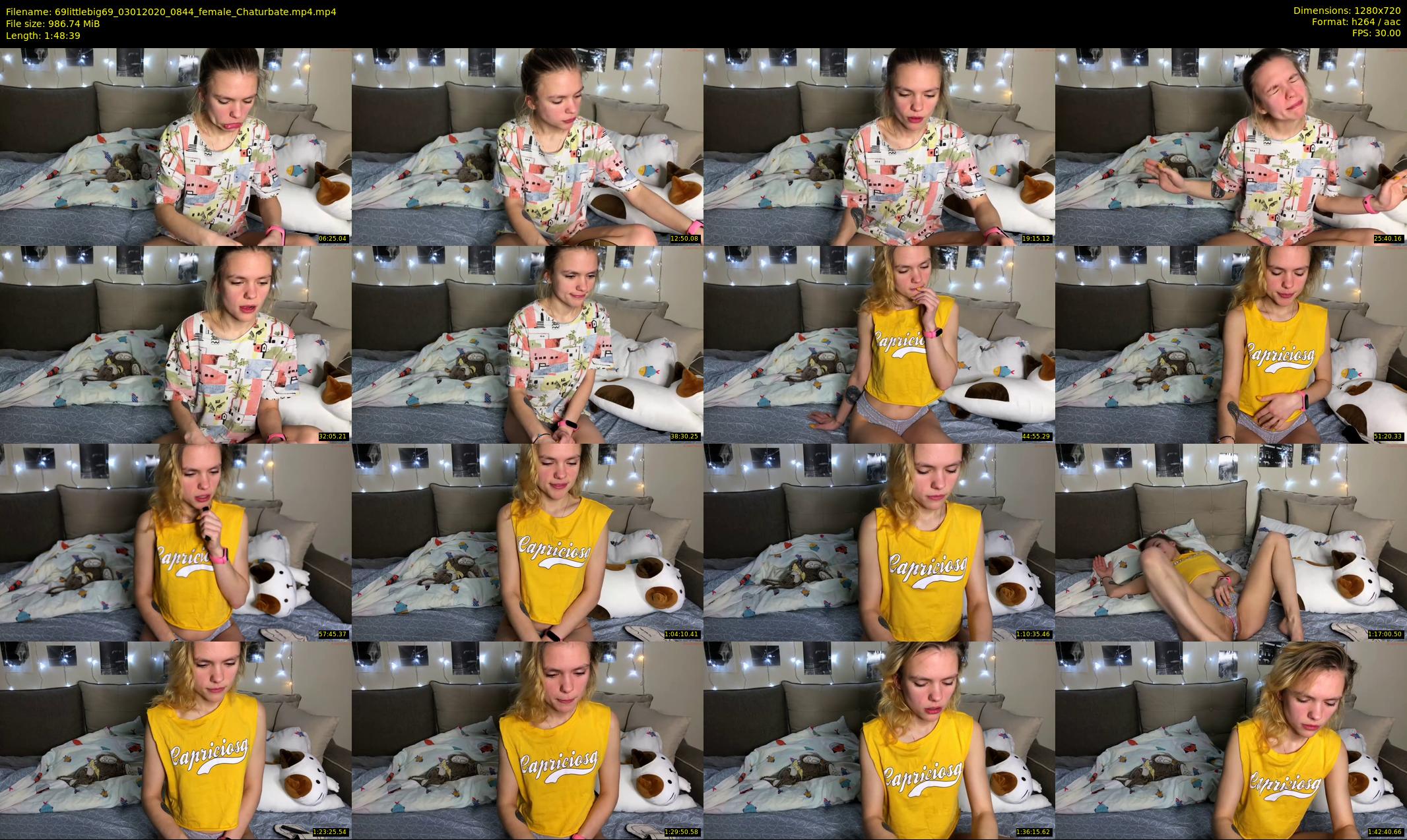 69littlebig69 — 109 minute Chaturbate couple cam show recording, 720p, Jan 3, 2020