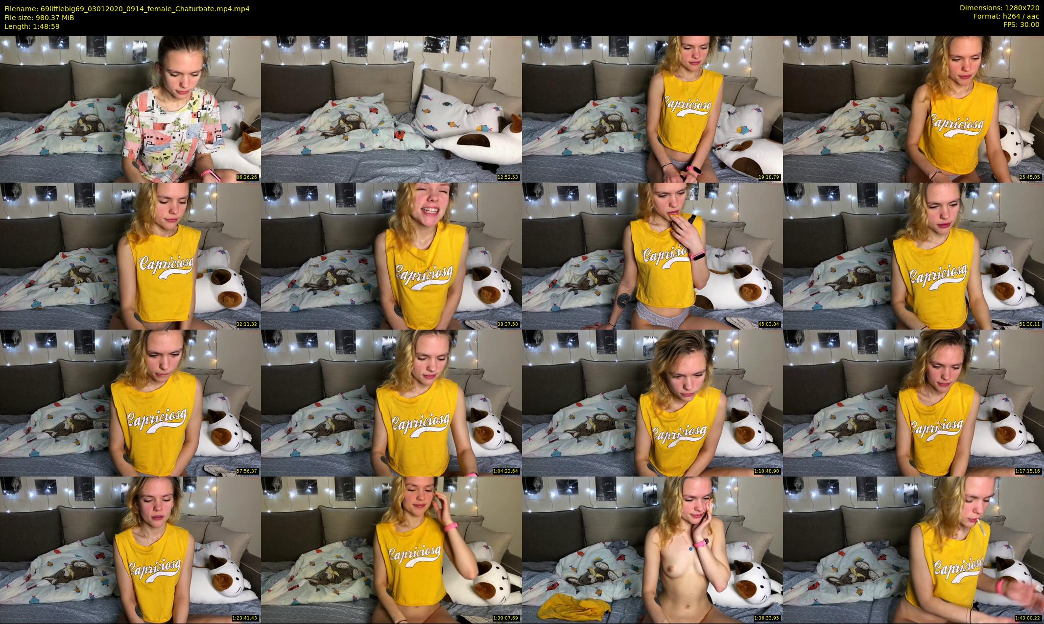 69littlebig69 — 109 minute Chaturbate couple cam show recording, 720p, Jan 3, 2020