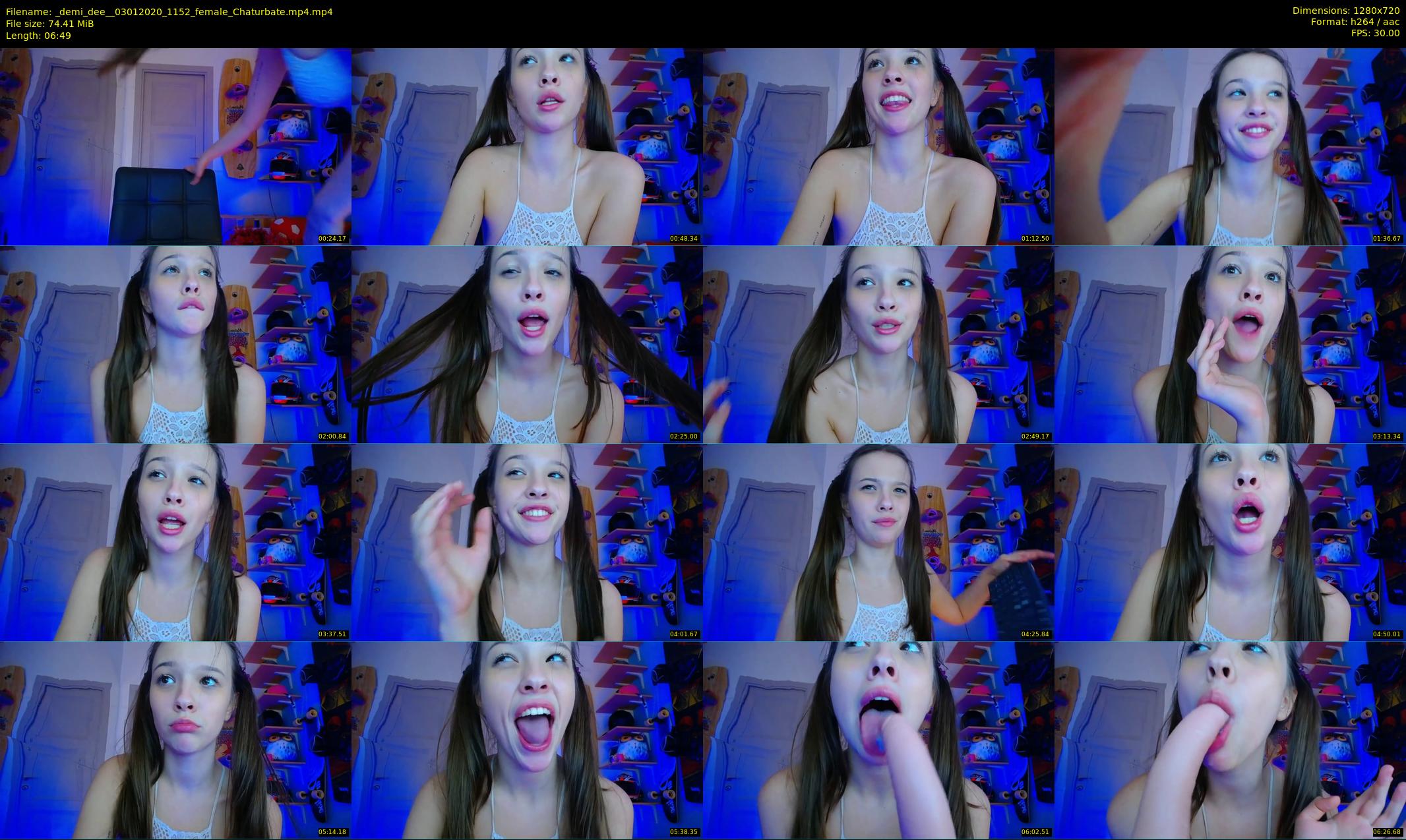 _demi_dee_ — 7 minute Chaturbate female cam show recording, 720p, Jan 3, 2020