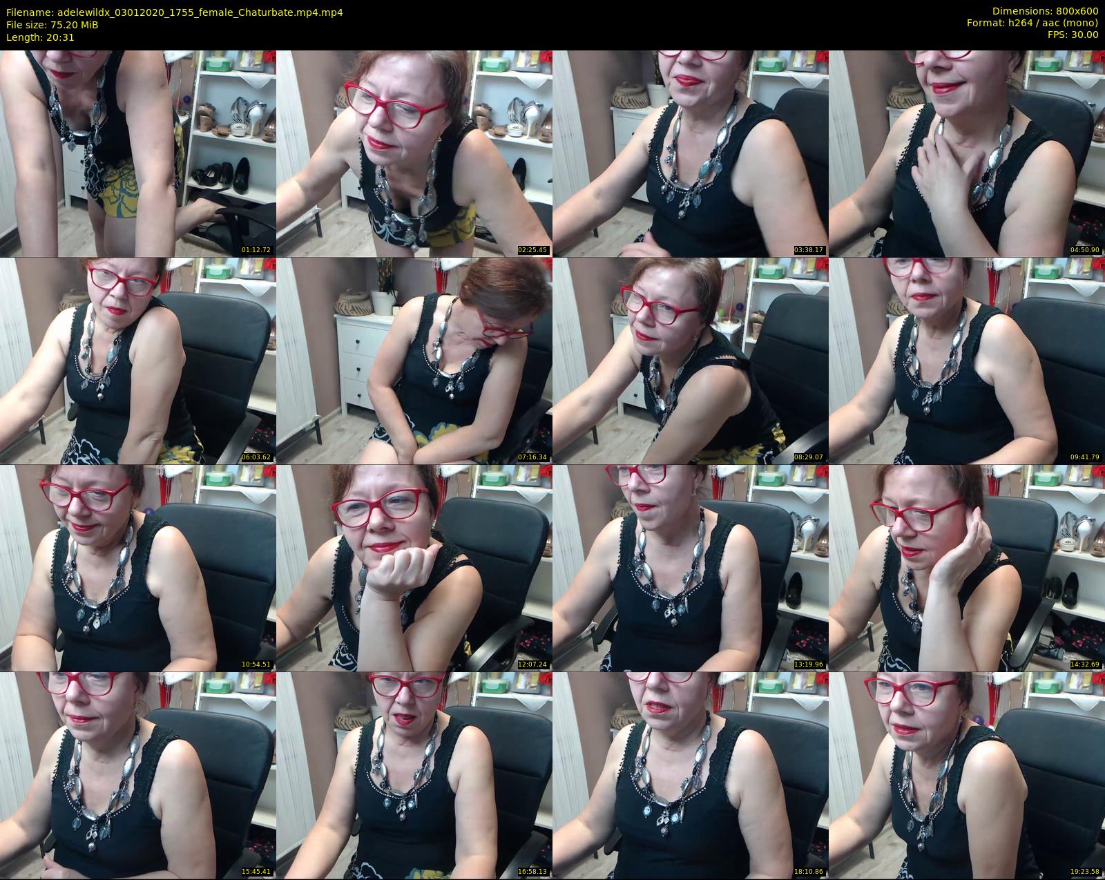 adelewildx — 21 minute Chaturbate female cam show recording, 480p, Jan 3, 2020