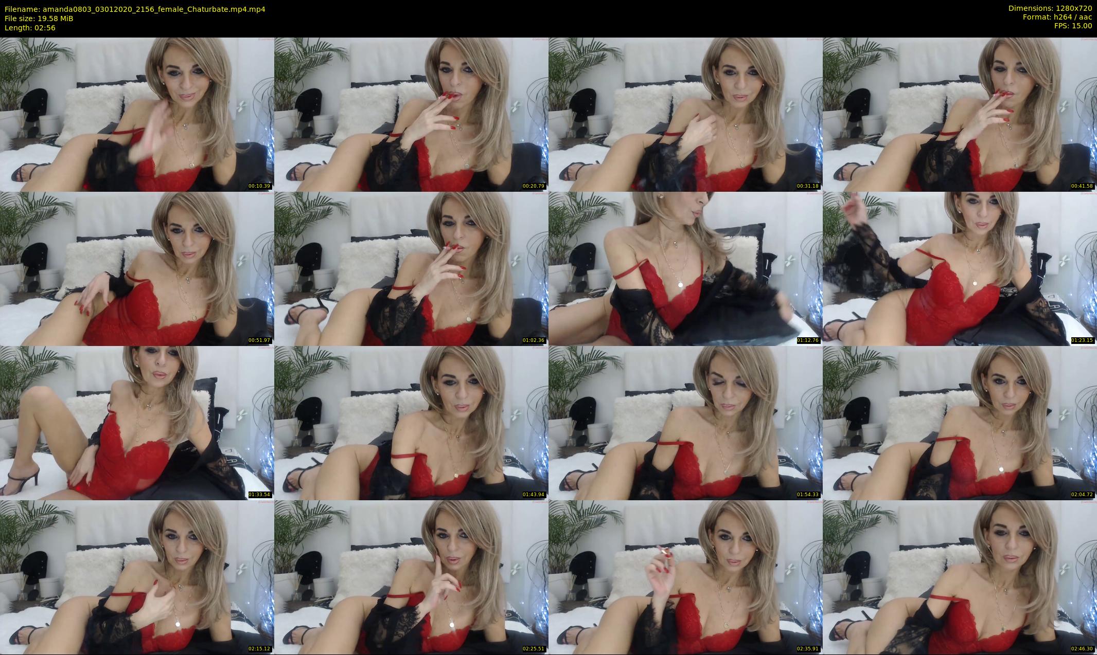 amanda0803 — 3 minute Chaturbate female cam show recording, 720p, Jan 3, 2020