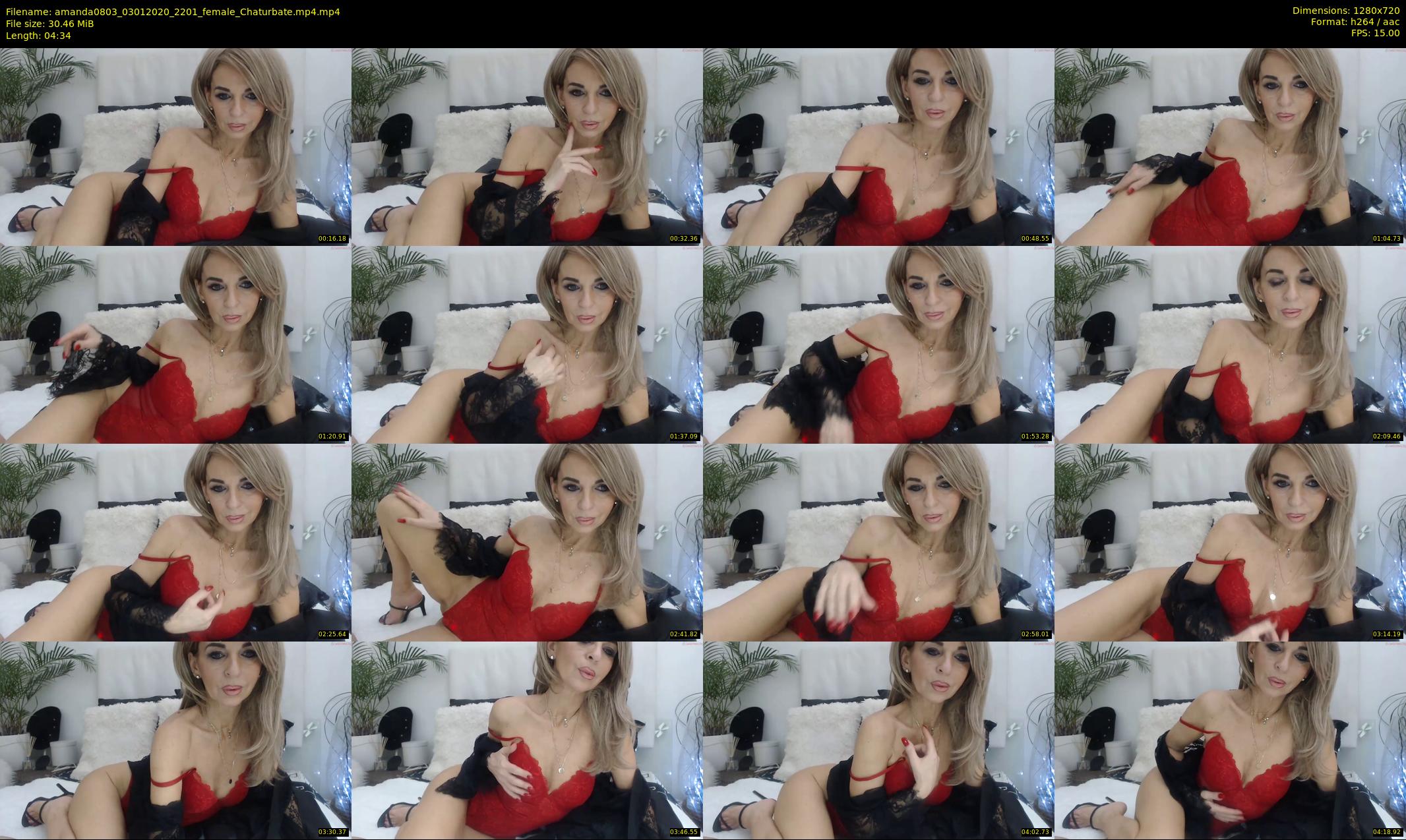 amanda0803 — 5 minute Chaturbate female cam show recording, 720p, Jan 3, 2020