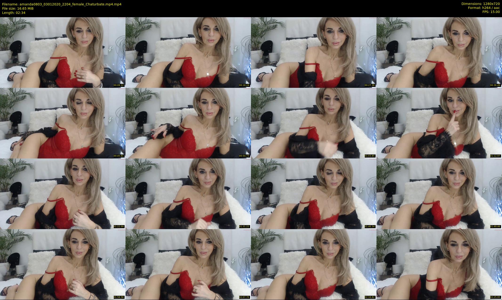 amanda0803 — 3 minute Chaturbate female cam show recording, 720p, Jan 3, 2020
