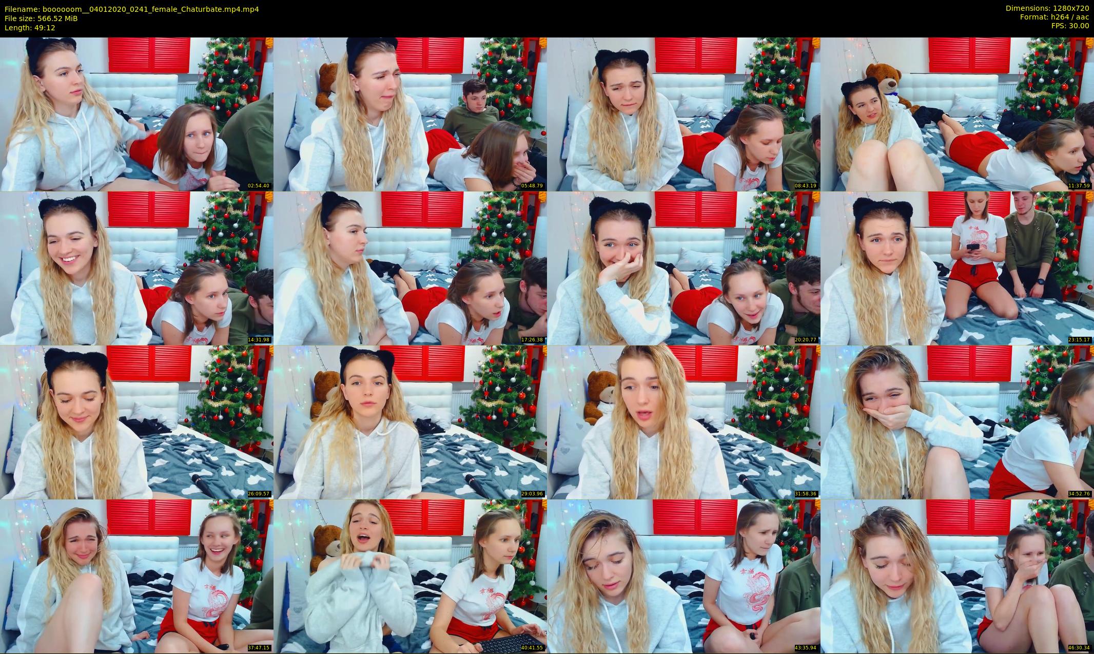 boooooom_ — 50 minute Chaturbate female cam show recording, 720p, Jan 4, 2020