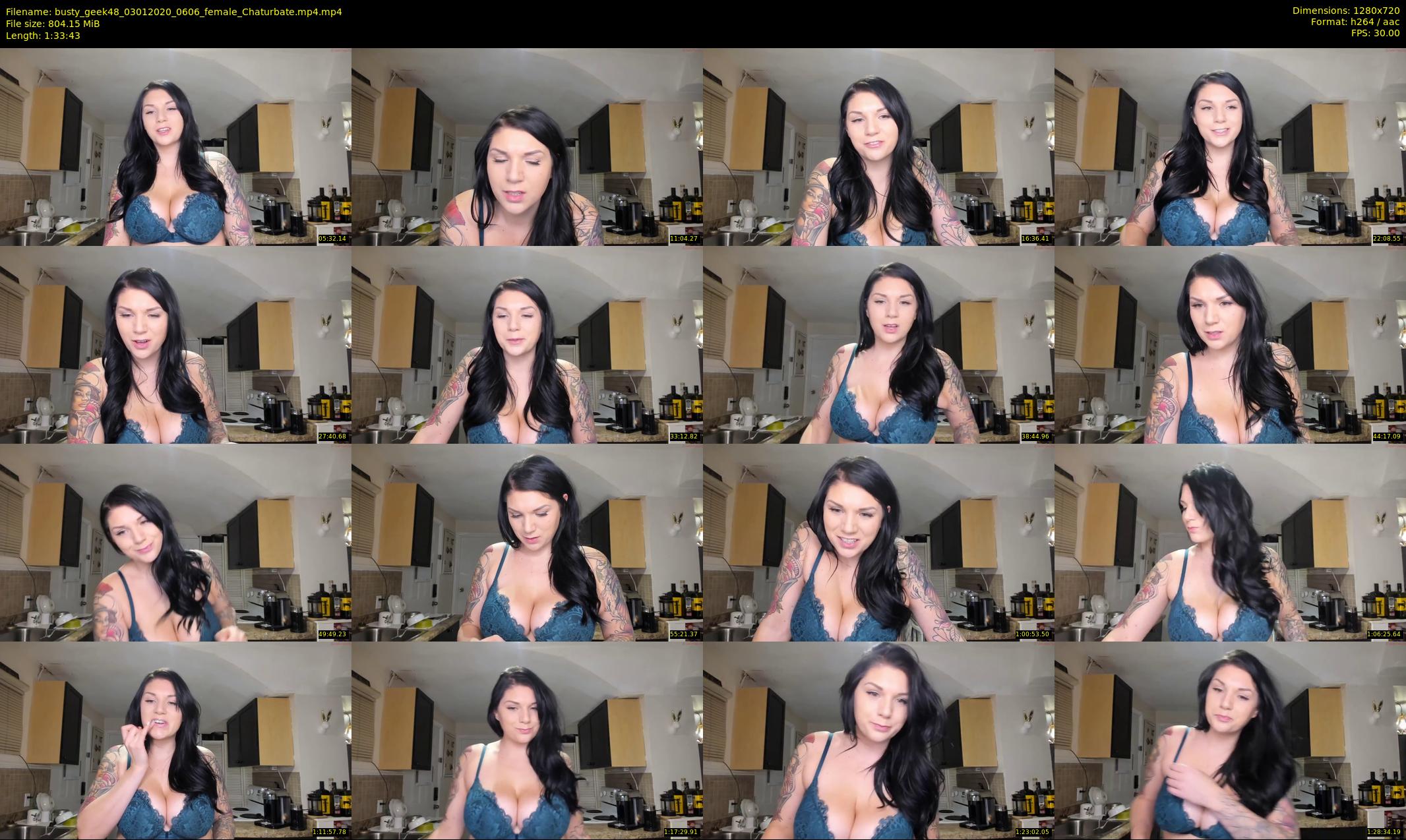 busty_geek48 — 94 minute Chaturbate female cam show recording, 720p, Jan 3, 2020