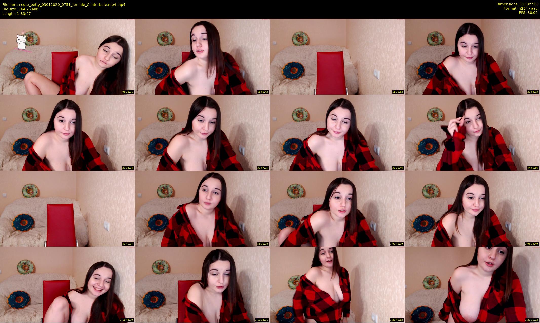 cute_betty — 94 minute Chaturbate female cam show recording, 720p, Jan 3, 2020