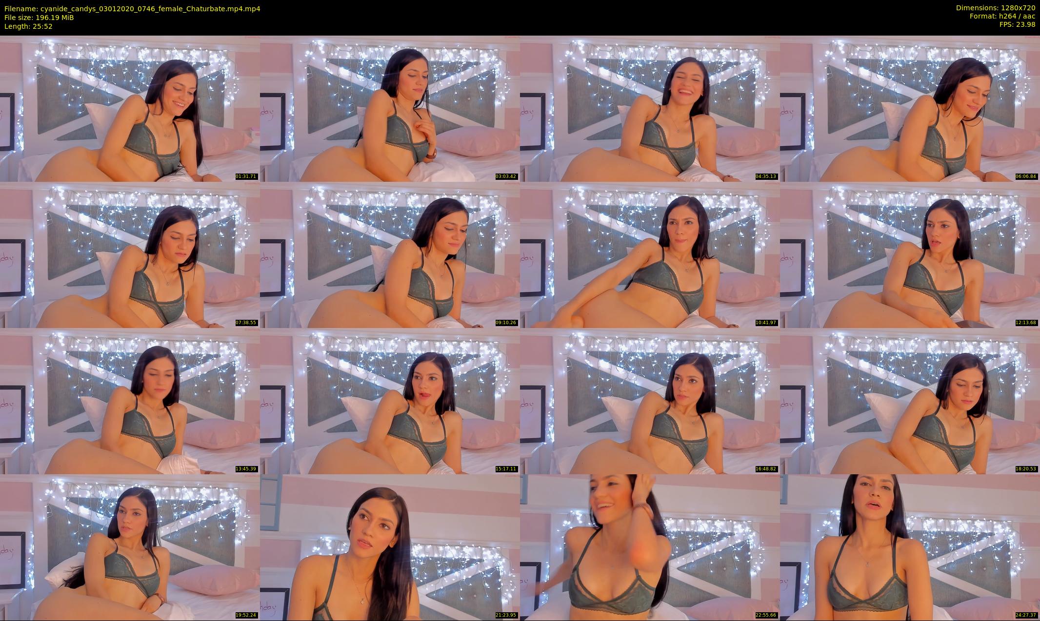 cyanide_candys — 26 minute Chaturbate female cam show recording, 720p, Jan 3, 2020