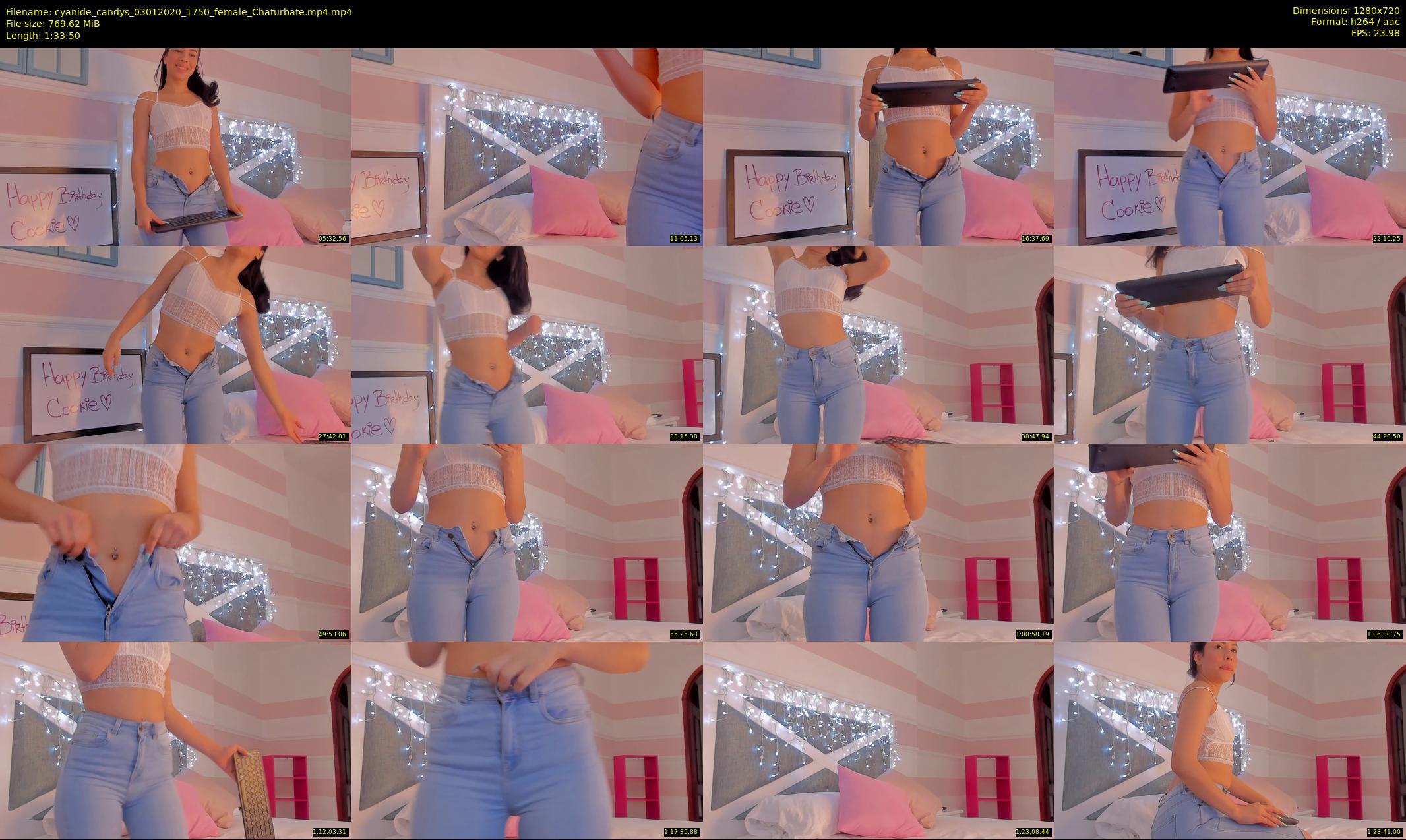 cyanide_candys — 94 minute Chaturbate female cam show recording, 720p, Jan 3, 2020