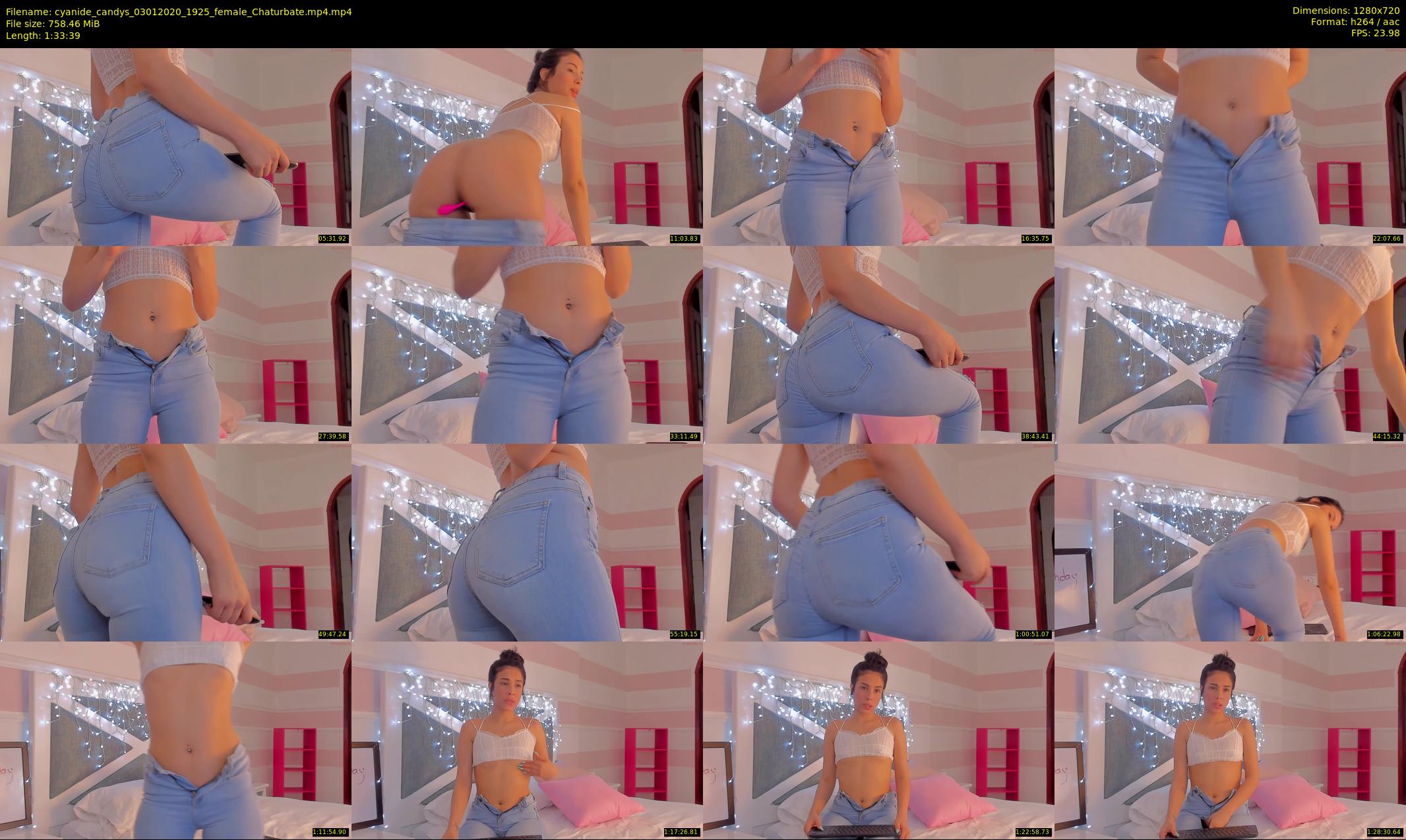cyanide_candys — 94 minute Chaturbate female cam show recording, 720p, Jan 3, 2020