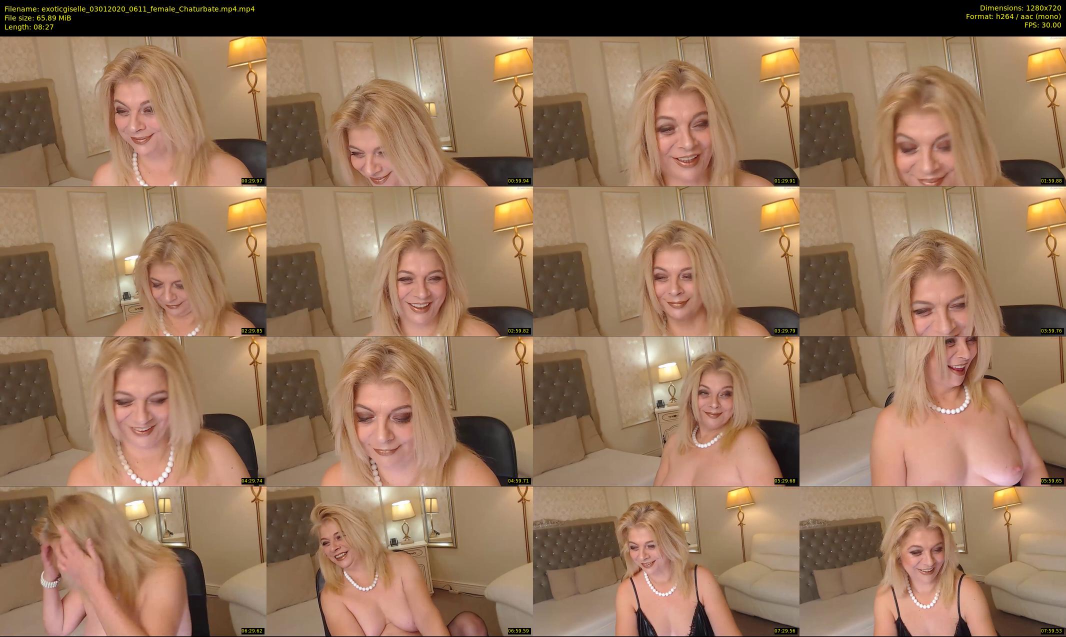 exoticgiselle — 9 minute Chaturbate female cam show recording, 720p, Jan 3, 2020
