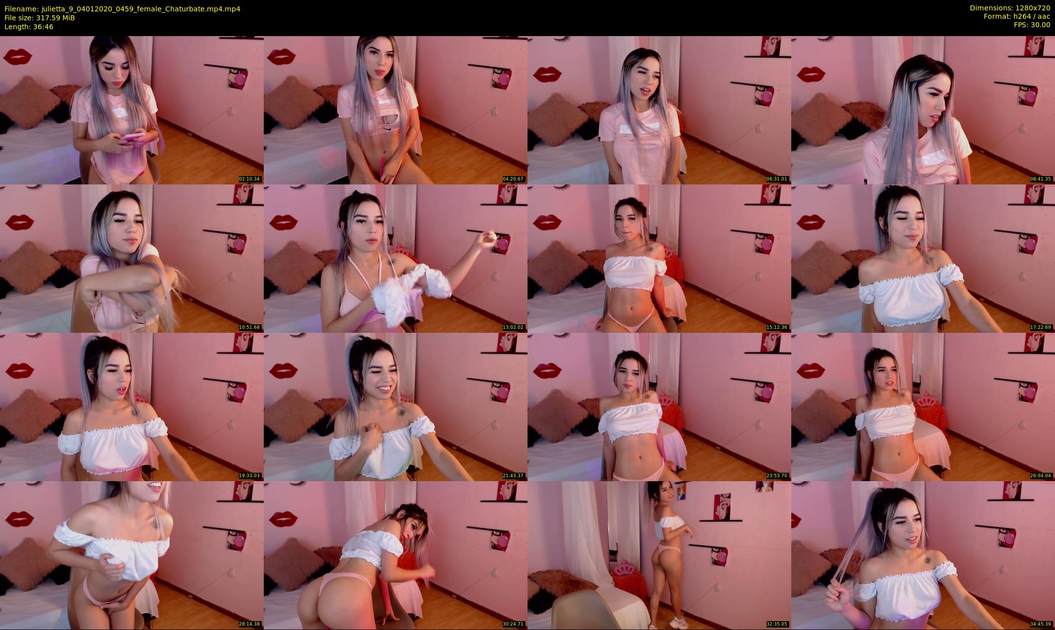 julietta_9 — 37 minute Chaturbate female cam show recording, 720p, Jan 4, 2020