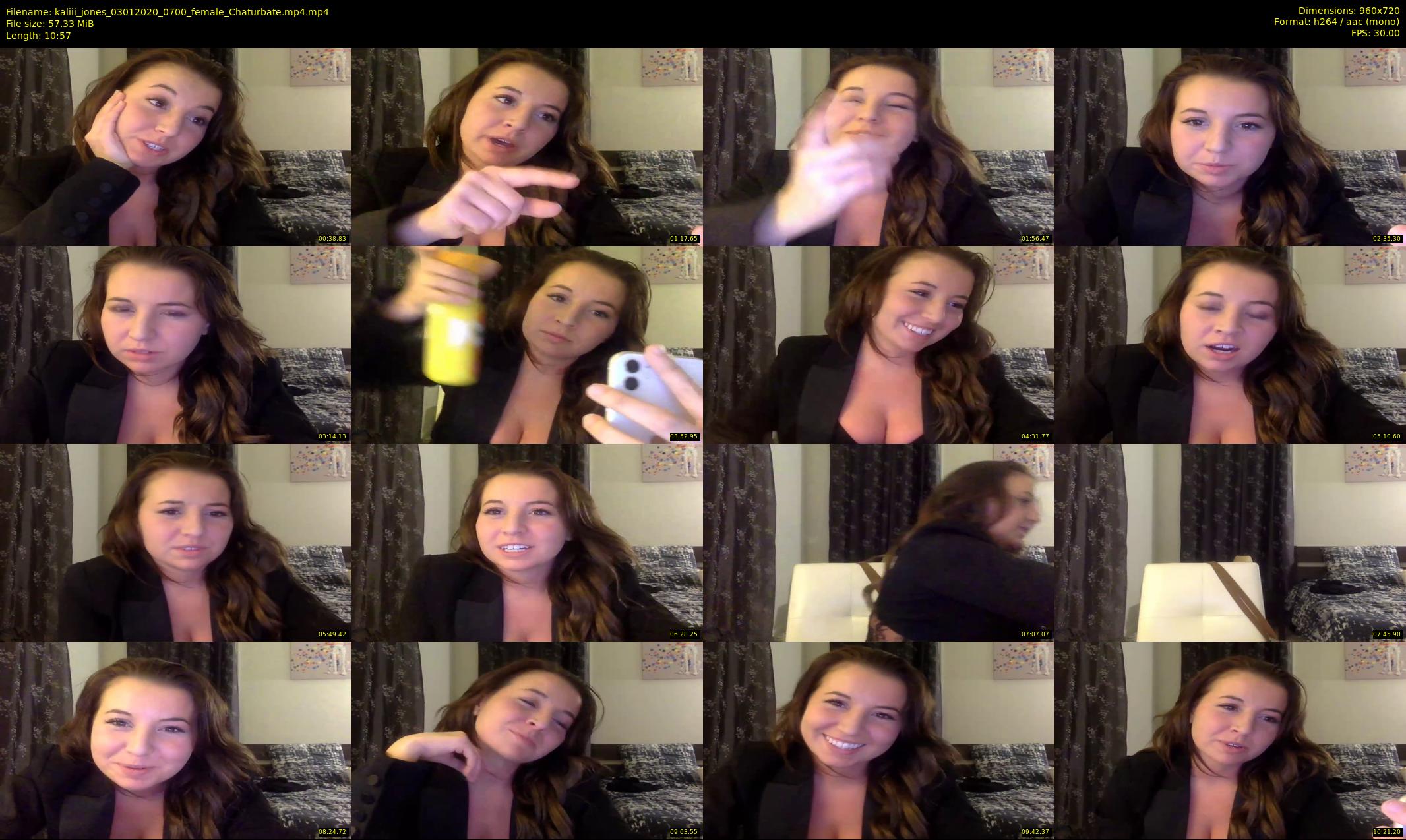 kaliii_jones — 11 minute Chaturbate female cam show recording, 720p, Jan 3, 2020