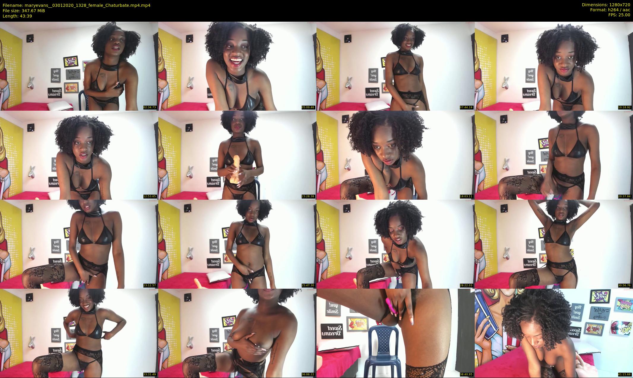 maryevans_ — 44 minute Chaturbate female cam show recording, 720p, Jan 3, 2020