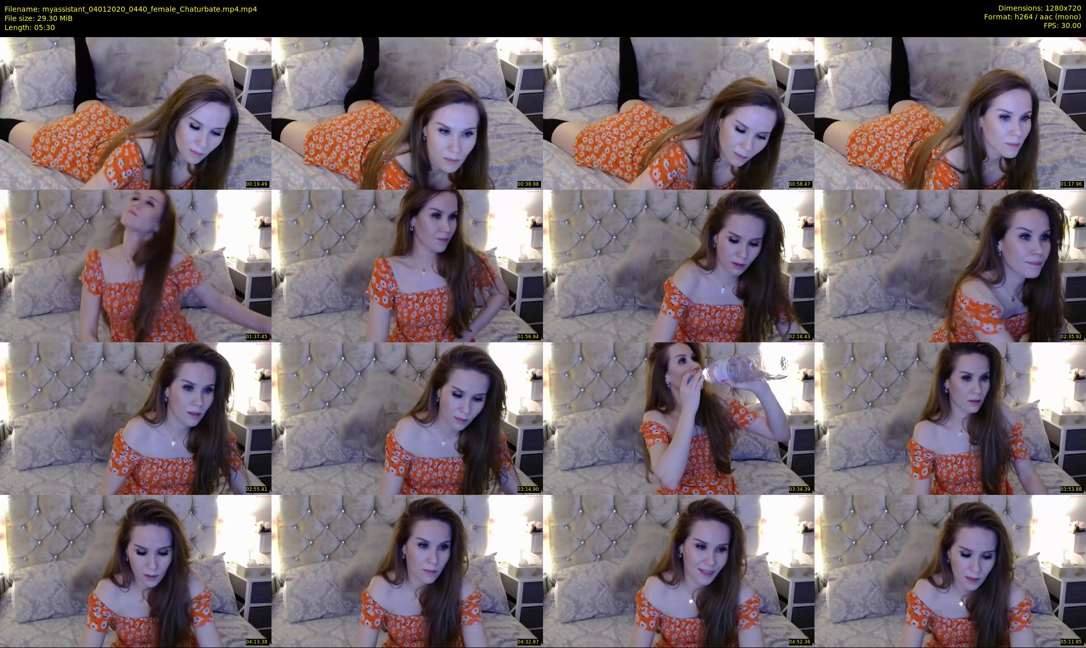 myassistant — 6 minute Chaturbate female cam show recording, 720p, Jan 4, 2020