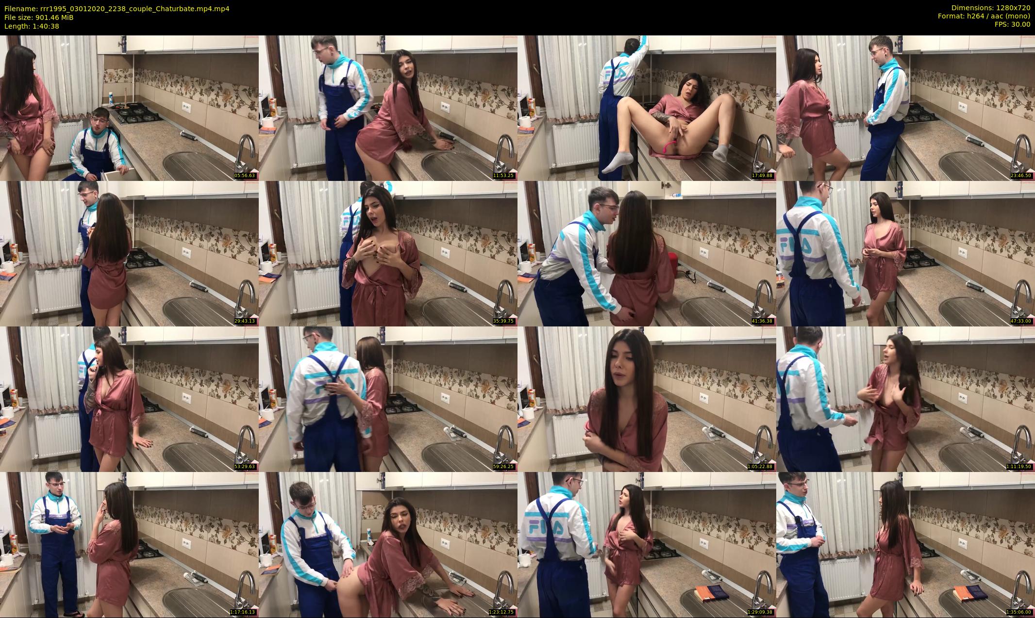 rrr1995 — 101 minute Chaturbate couple cam show recording, 720p, Jan 3, 2020