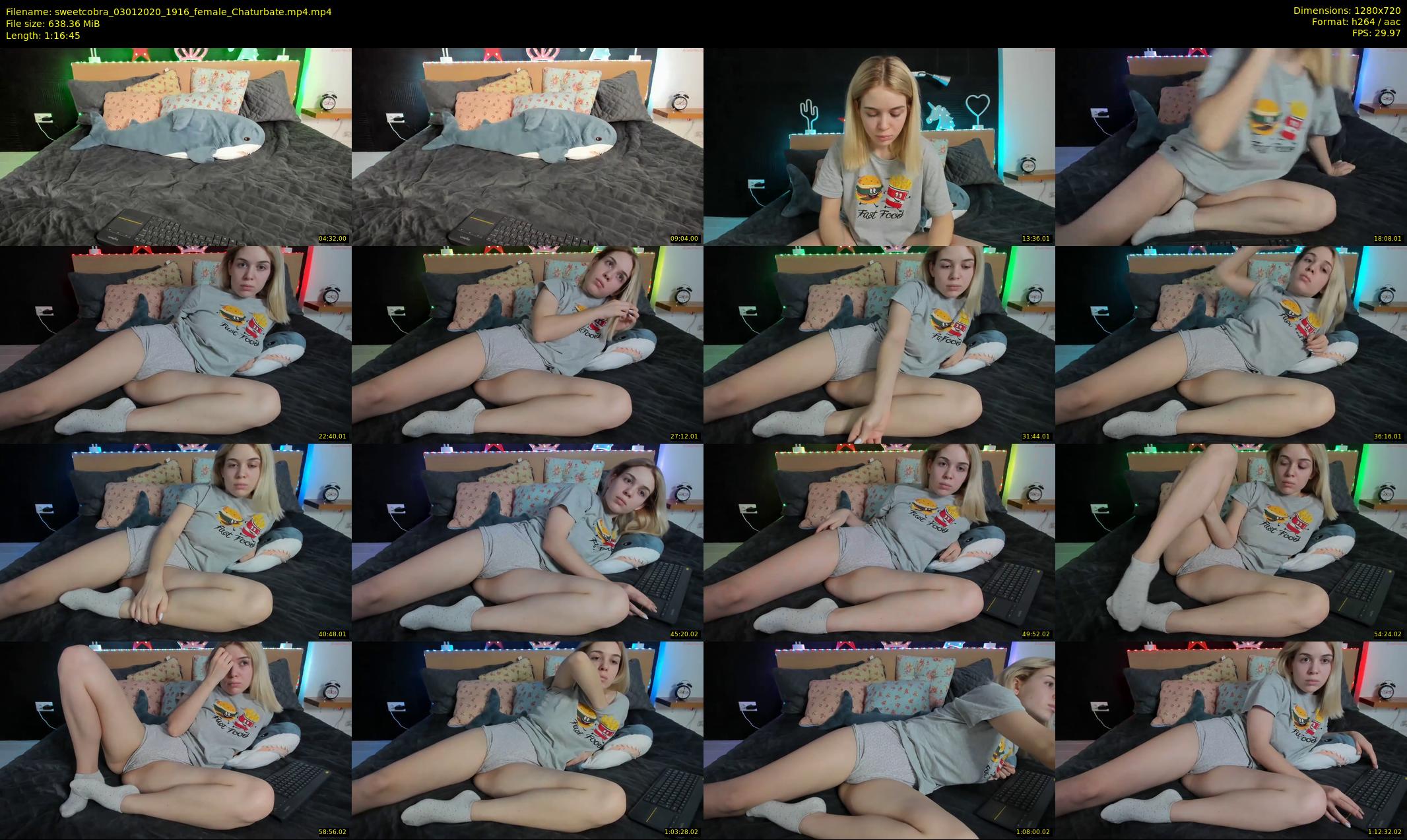 sweetcobra — 77 minute Chaturbate female cam show recording, 720p, Jan 3, 2020