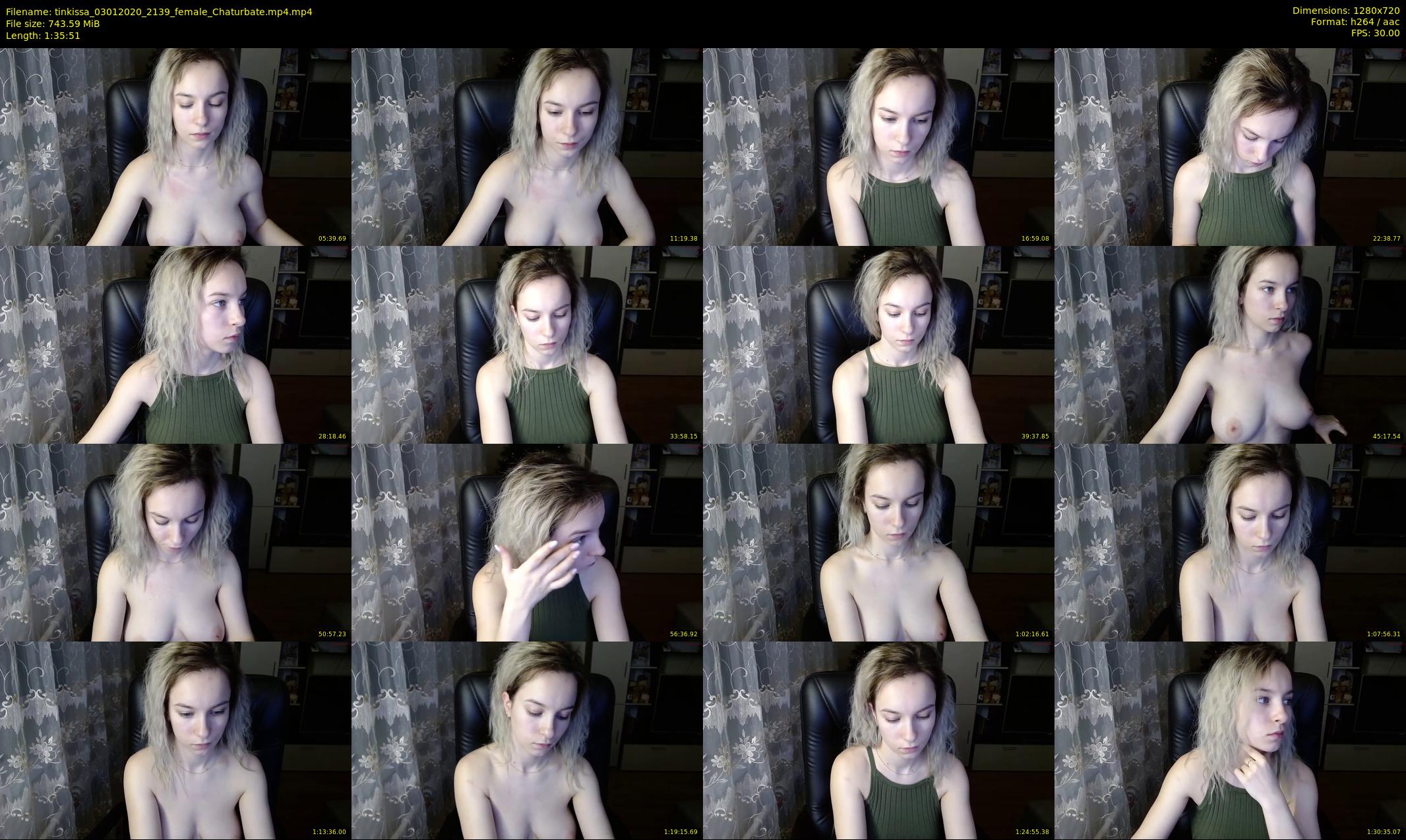tinkissa — 96 minute Chaturbate couple cam show recording, 720p, Jan 3, 2020