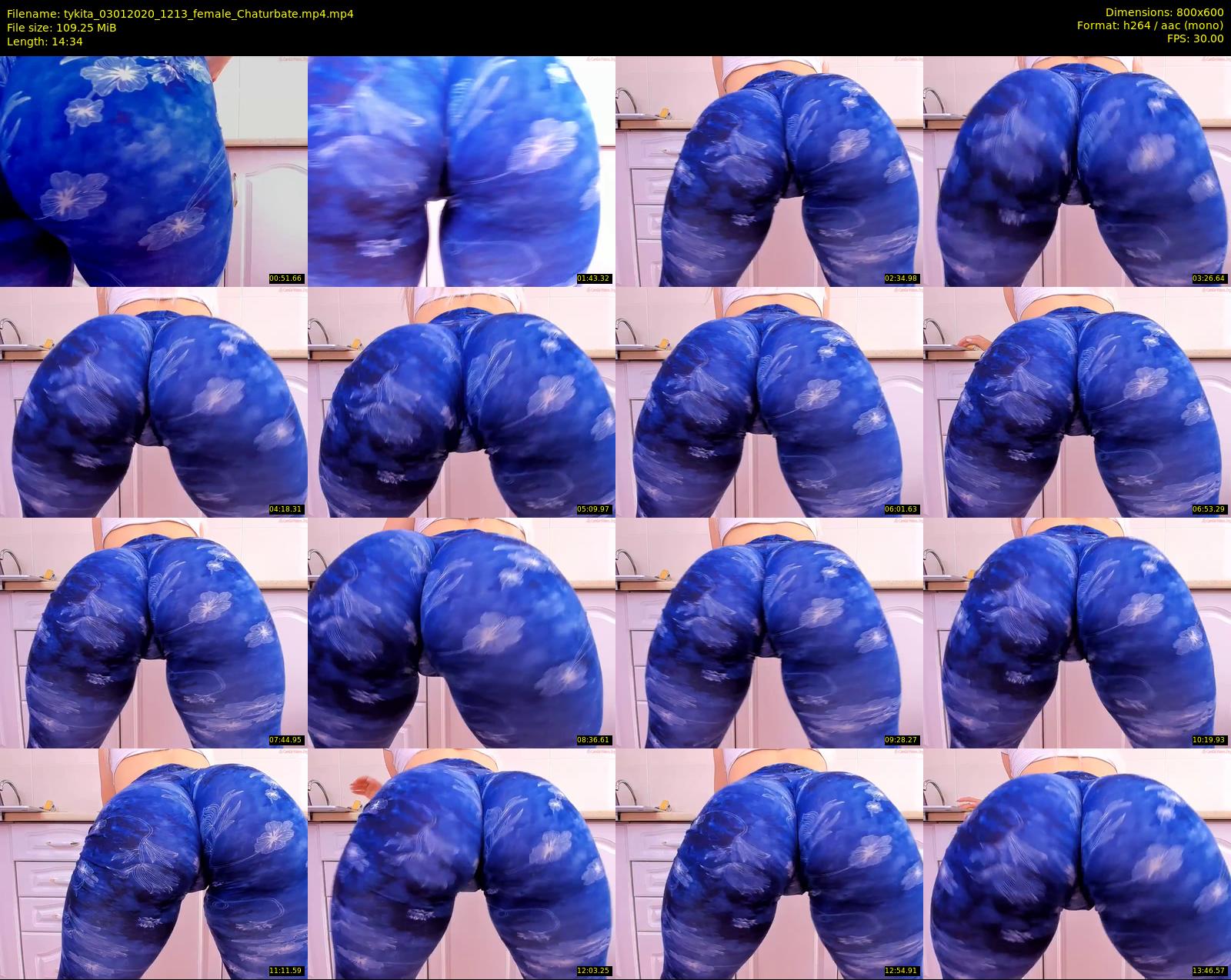 tykita — 15 minute Chaturbate female cam show recording, 480p, Jan 3, 2020