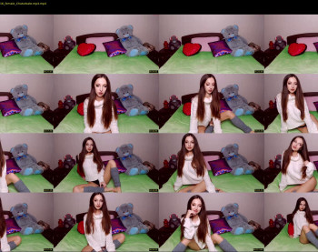 velerycute — 8 minute Chaturbate female cam show recording, 720p, Jan 3, 2020
