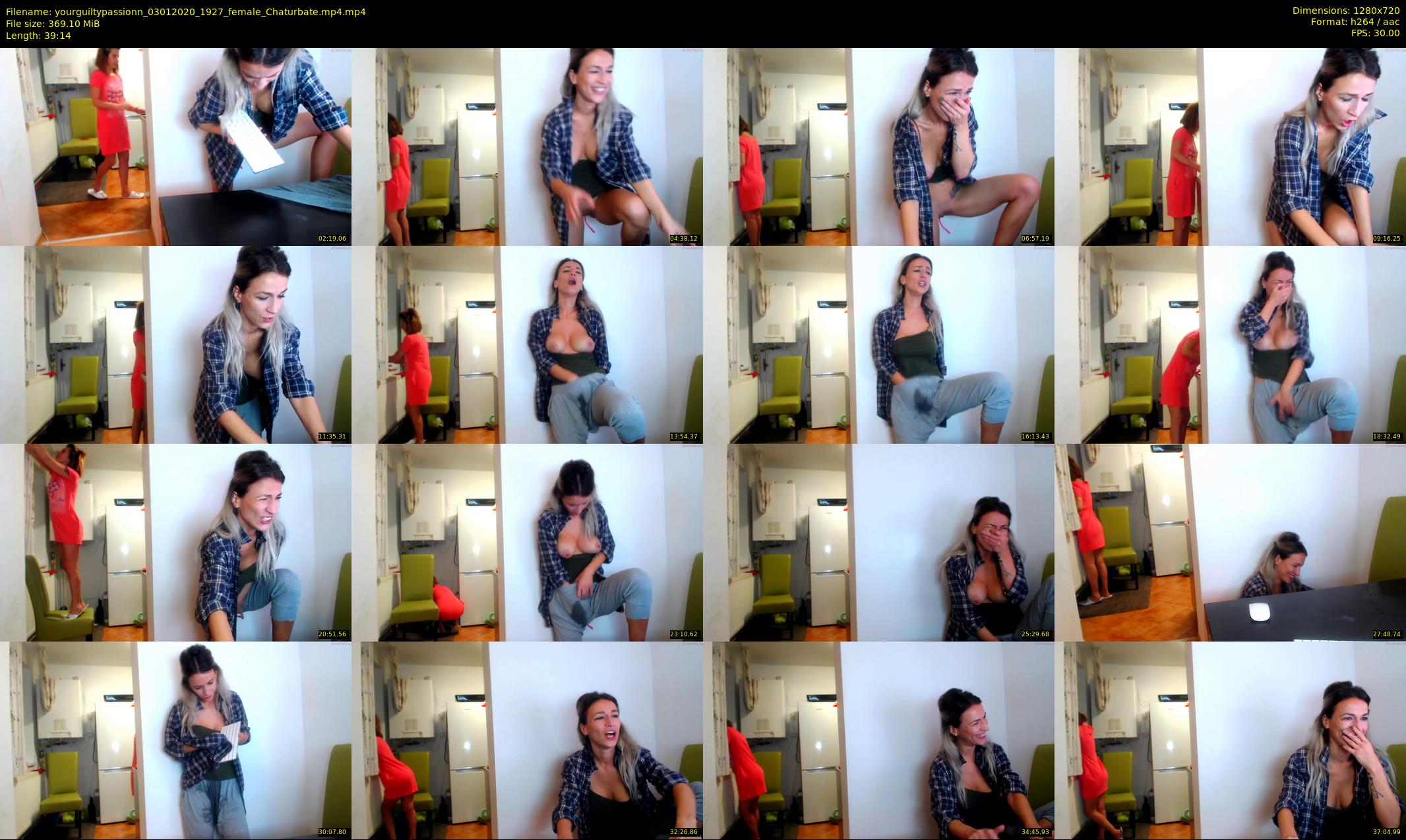 yourguiltypassionn — 40 minute Chaturbate female cam show recording, 720p, Jan 3, 2020