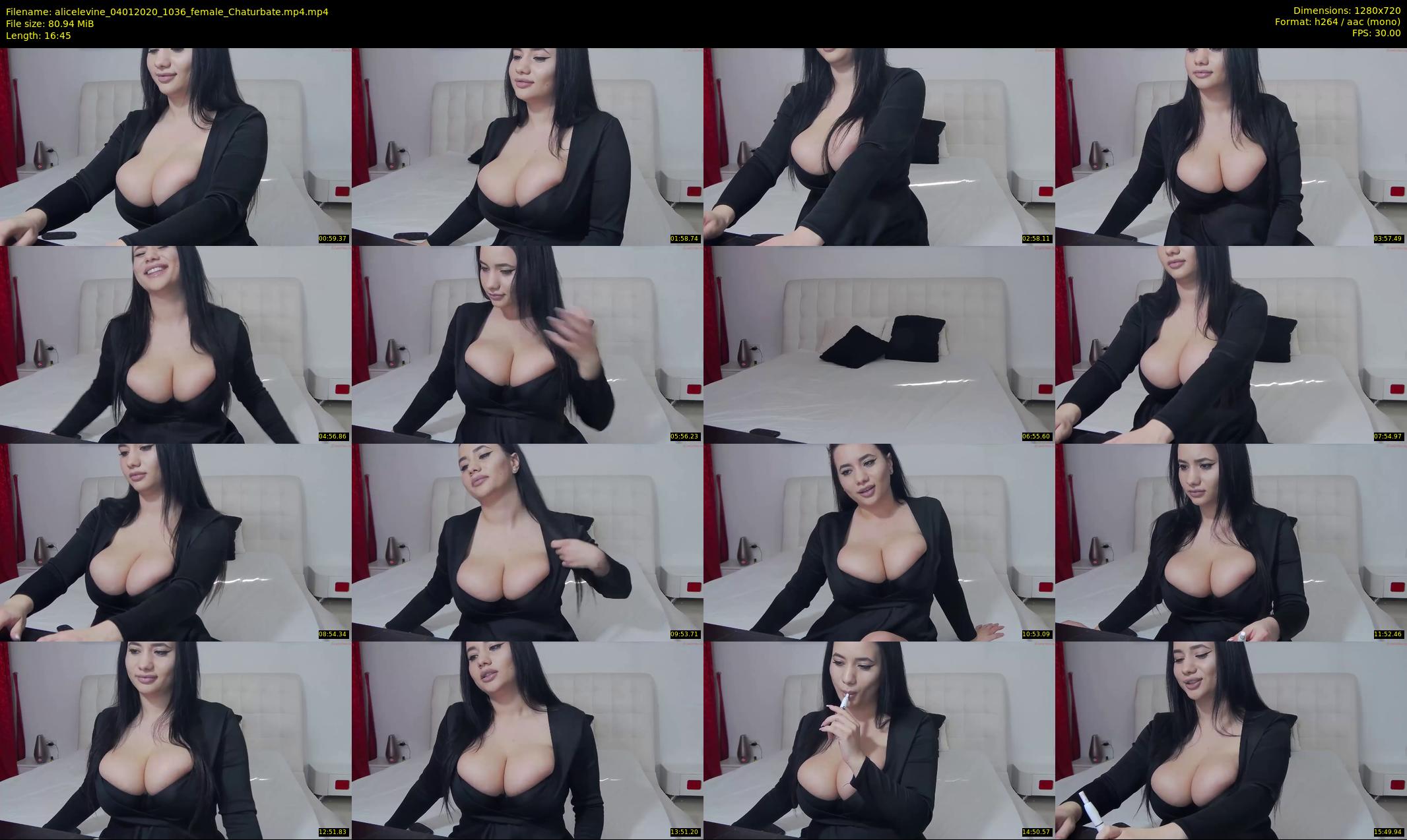 alicelevine — 17 minute Chaturbate female cam show recording, 720p, Jan 4, 2020