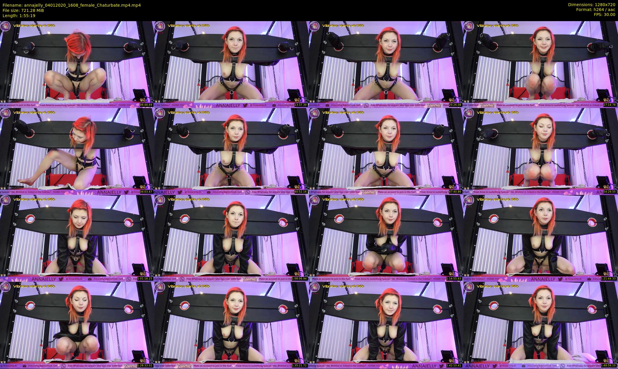 annajelly — 116 minute Chaturbate couple cam show recording, 720p, Jan 4, 2020