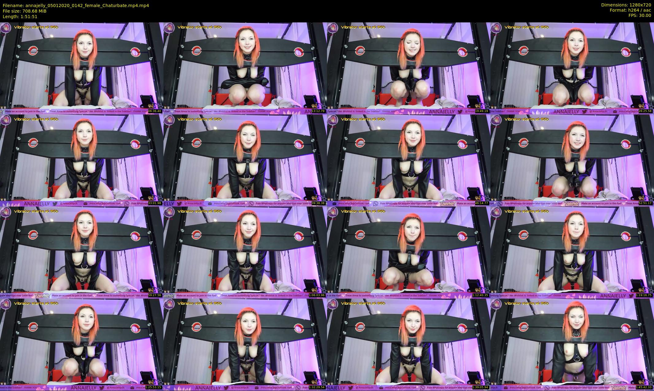 annajelly — 112 minute Chaturbate couple cam show recording, 720p, Jan 5, 2020