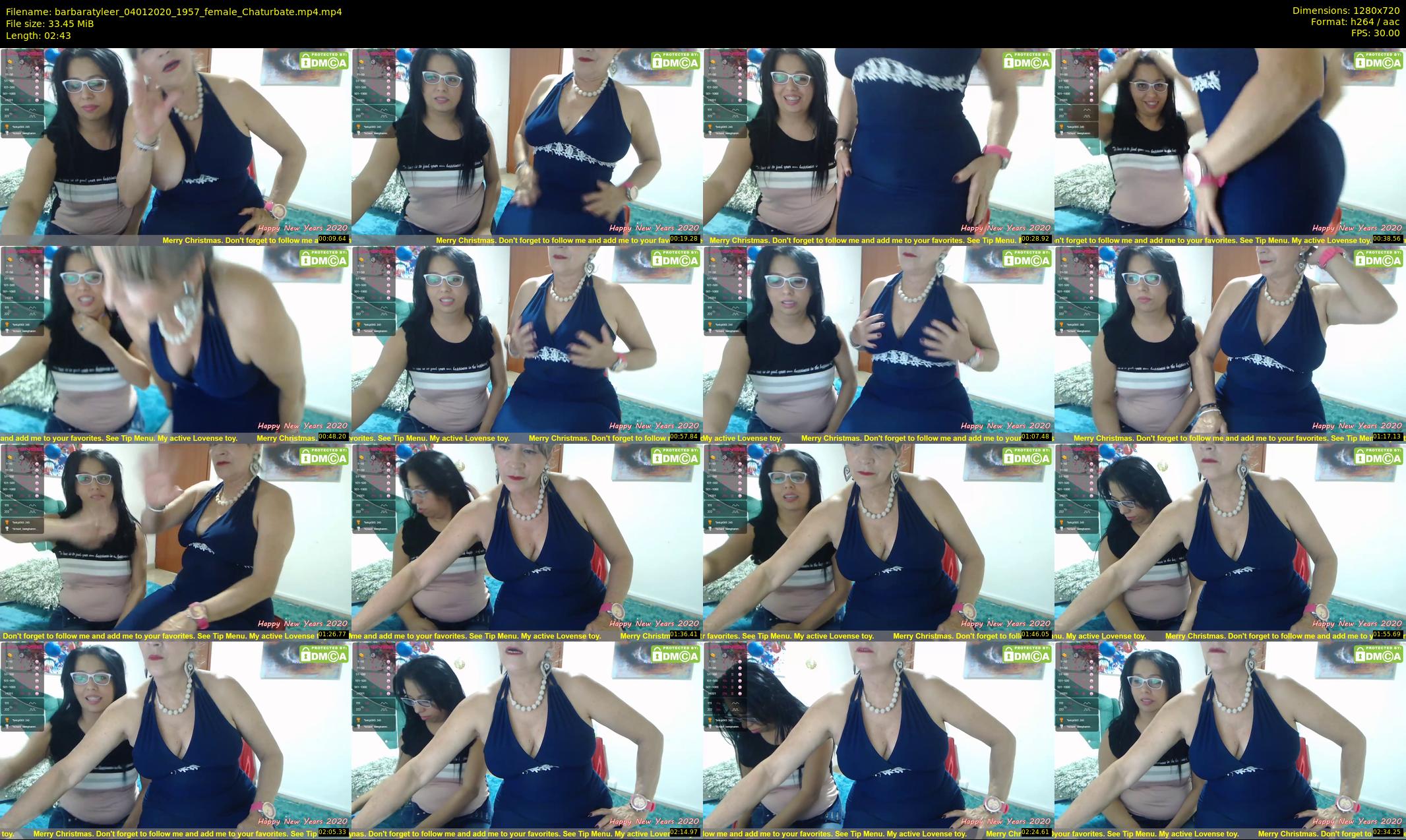 barbaratyleer — 3 minute Chaturbate couple cam show recording, 720p, Jan 4, 2020
