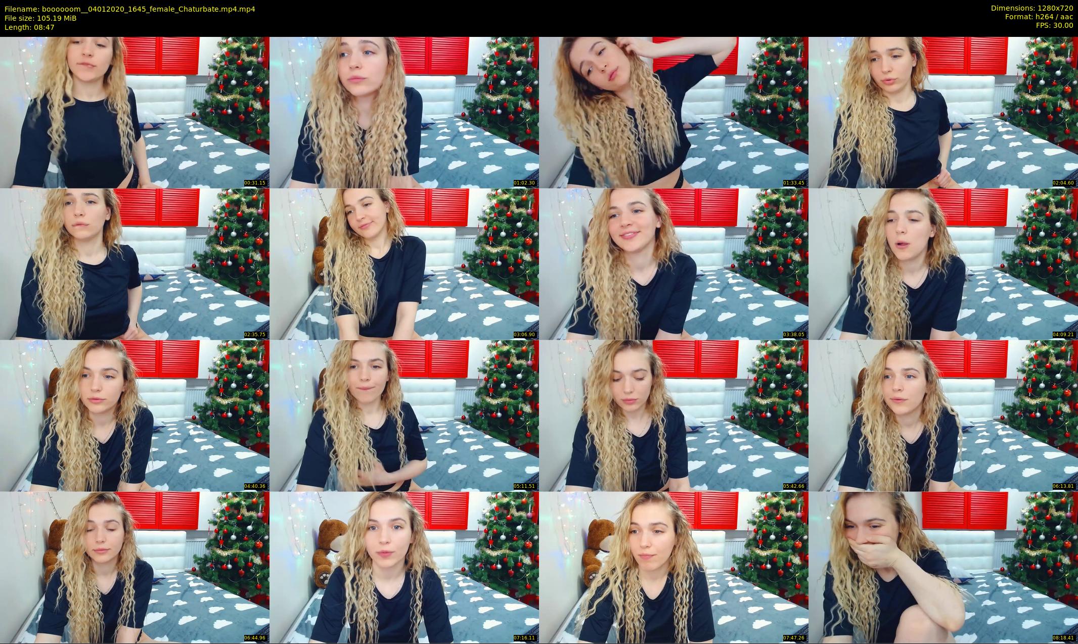 boooooom_ — 9 minute Chaturbate female cam show recording, 720p, Jan 4, 2020