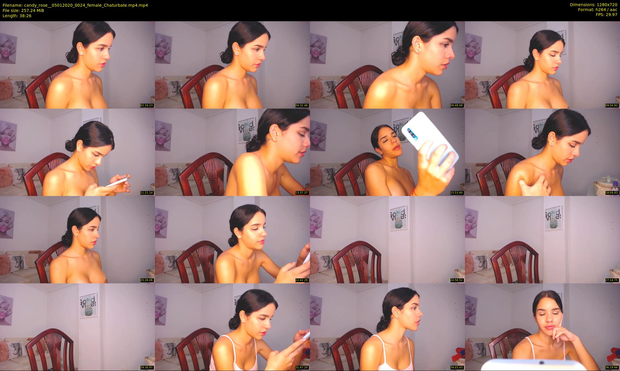 candy_rose_ — 39 minute Chaturbate female cam show recording, 720p, Jan 5, 2020