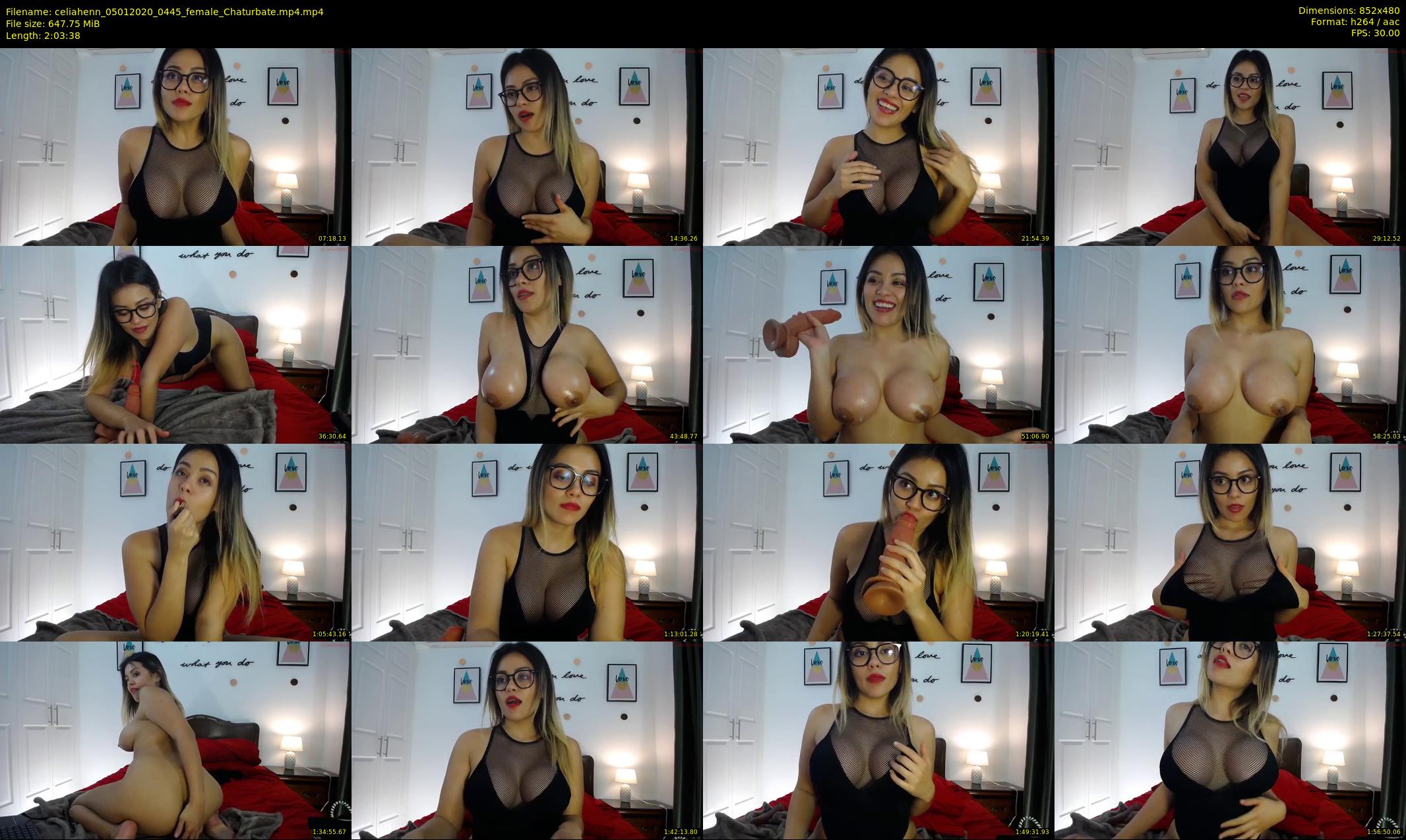 celiahenn — 124 minute Chaturbate female cam show recording, 480p, Jan 5, 2020