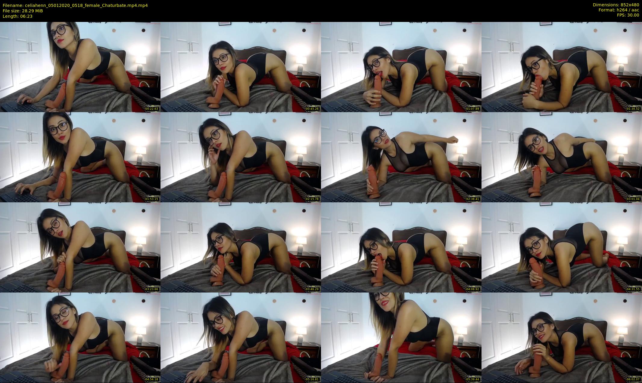 celiahenn — 7 minute Chaturbate female cam show recording, 480p, Jan 5, 2020