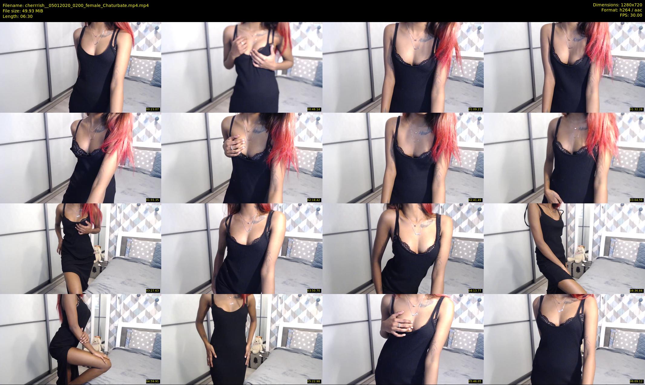 cherrrish_ — 7 minute Chaturbate female cam show recording, 720p, Jan 5, 2020