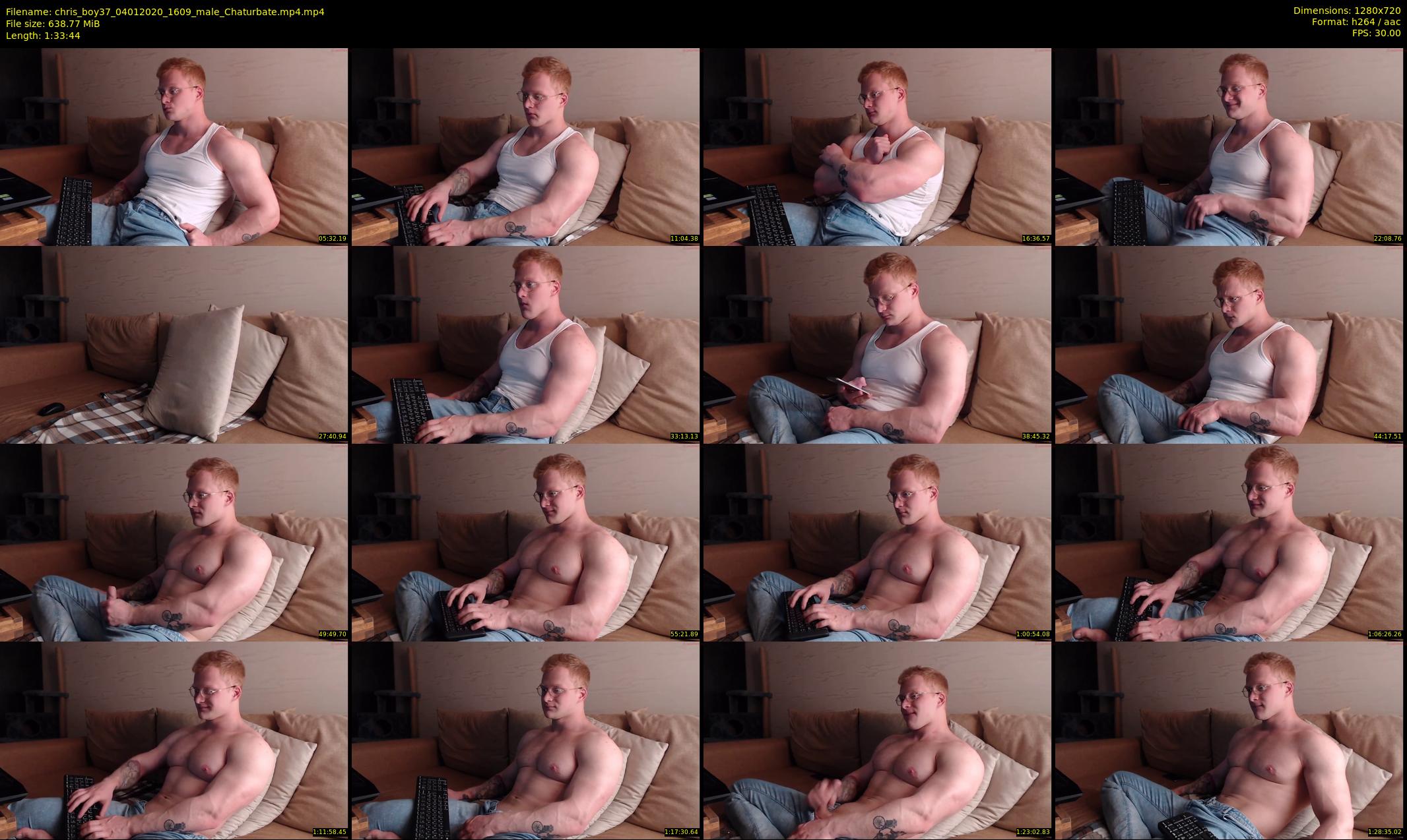 chris_boy37 — 94 minute Chaturbate male cam show recording, 720p, Jan 4, 2020