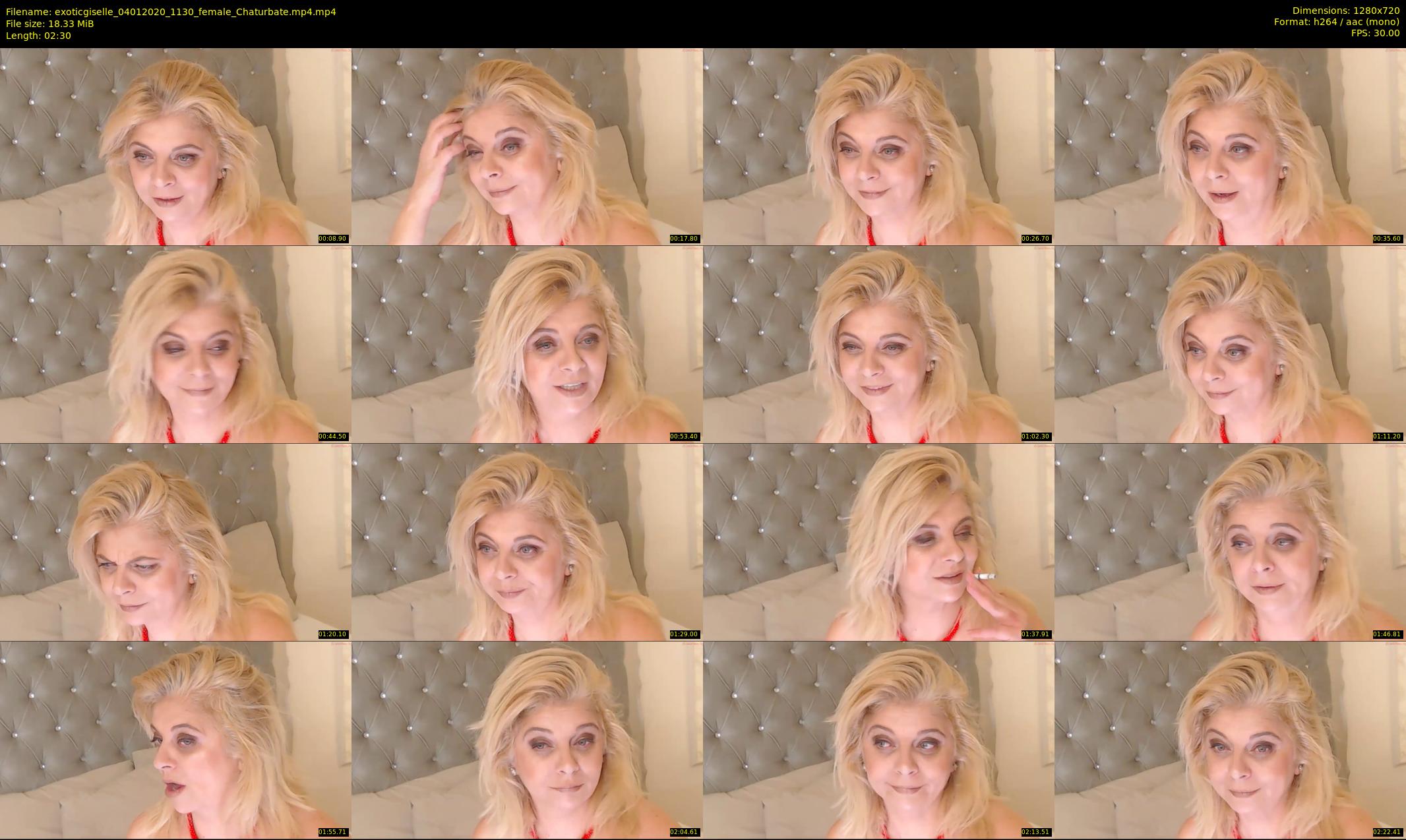 exoticgiselle — 3 minute Chaturbate female cam show recording, 720p, Jan 4, 2020
