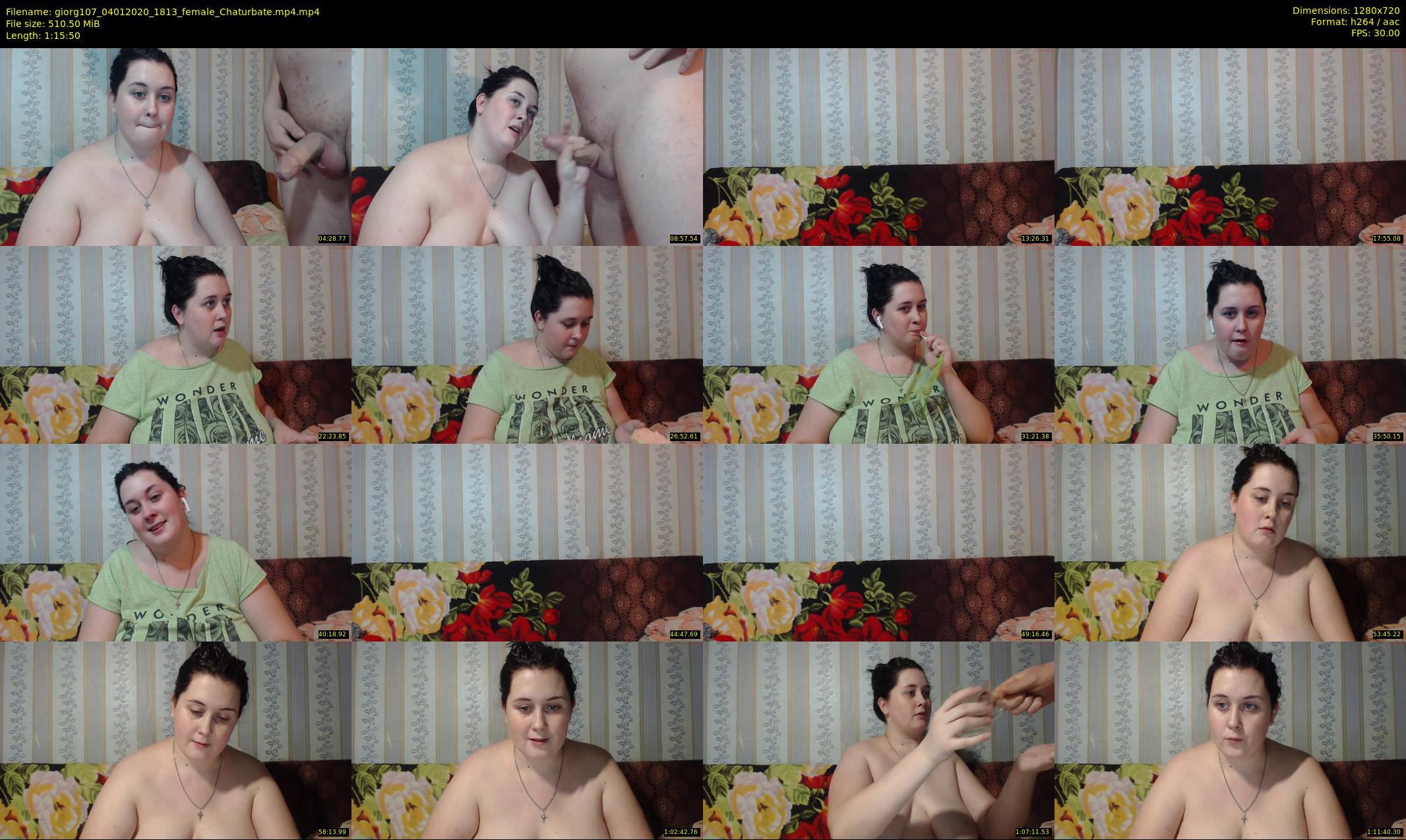 giorg107 — 76 minute Chaturbate couple cam show recording, 720p, Jan 4, 2020