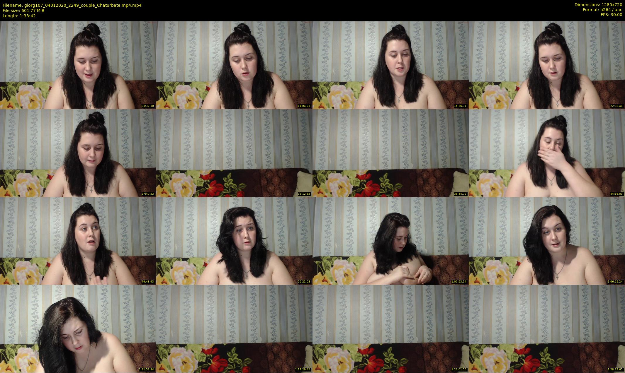 giorg107 — 94 minute Chaturbate couple cam show recording, 720p, Jan 4, 2020