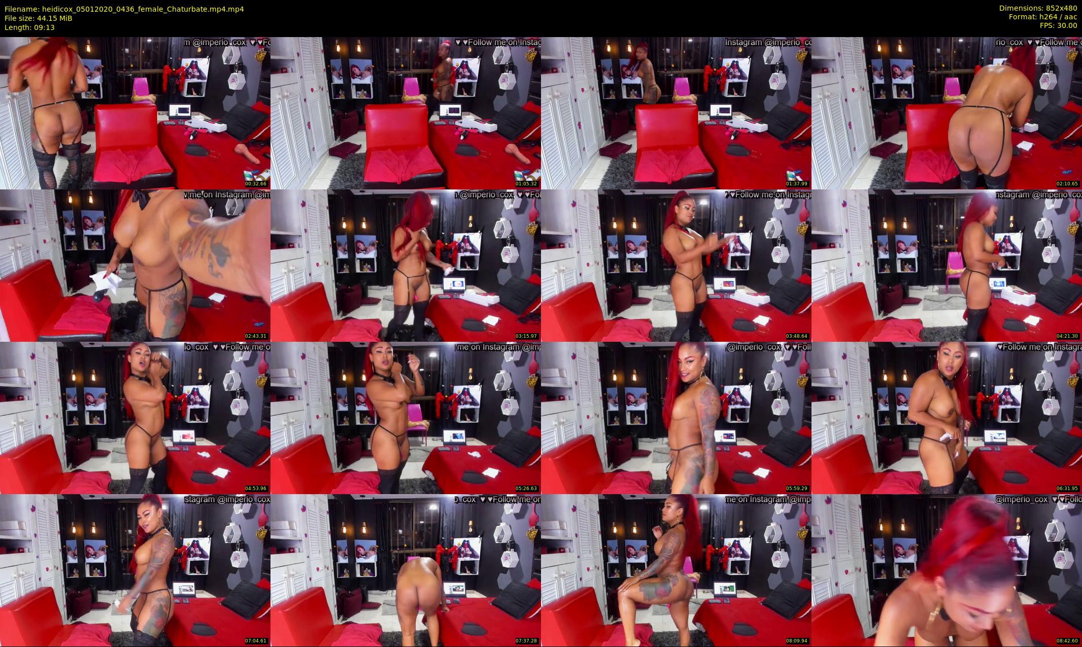 heidicox — 10 minute Chaturbate female cam show recording, 480p, Jan 5, 2020