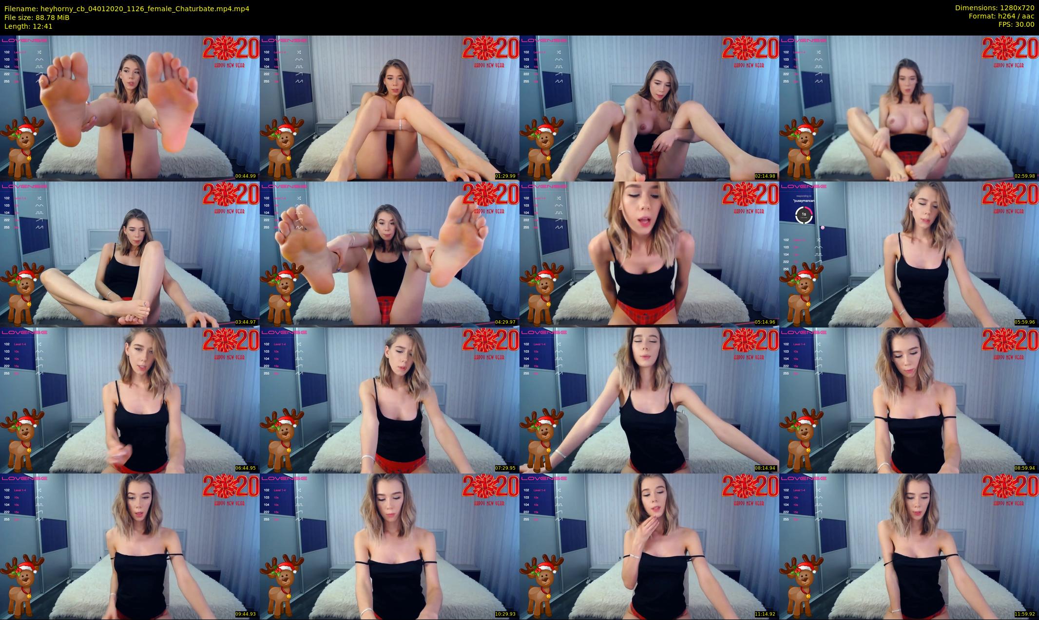 heyhorny_cb — 13 minute Chaturbate couple cam show recording, 720p, Jan 4, 2020