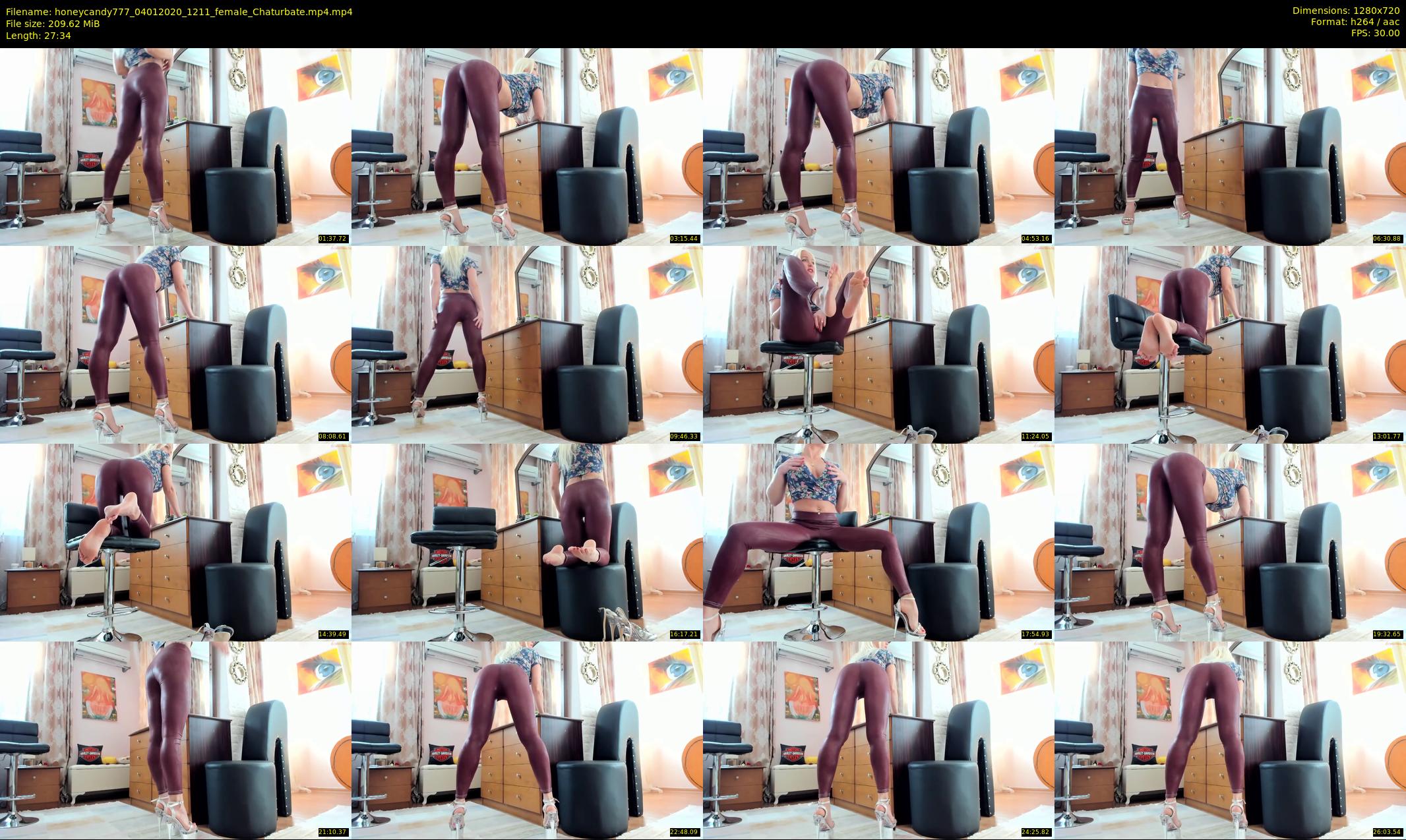 honeycandy777 — 28 minute Chaturbate couple cam show recording, 720p, Jan 4, 2020