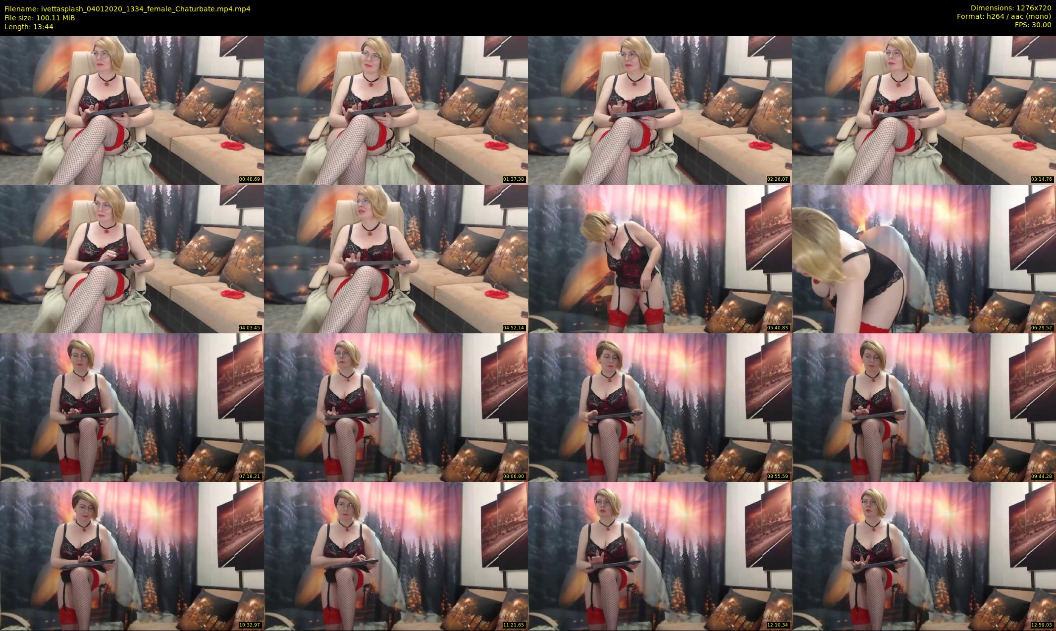 ivettasplash — 14 minute Chaturbate female cam show recording, 720p, Jan 4, 2020