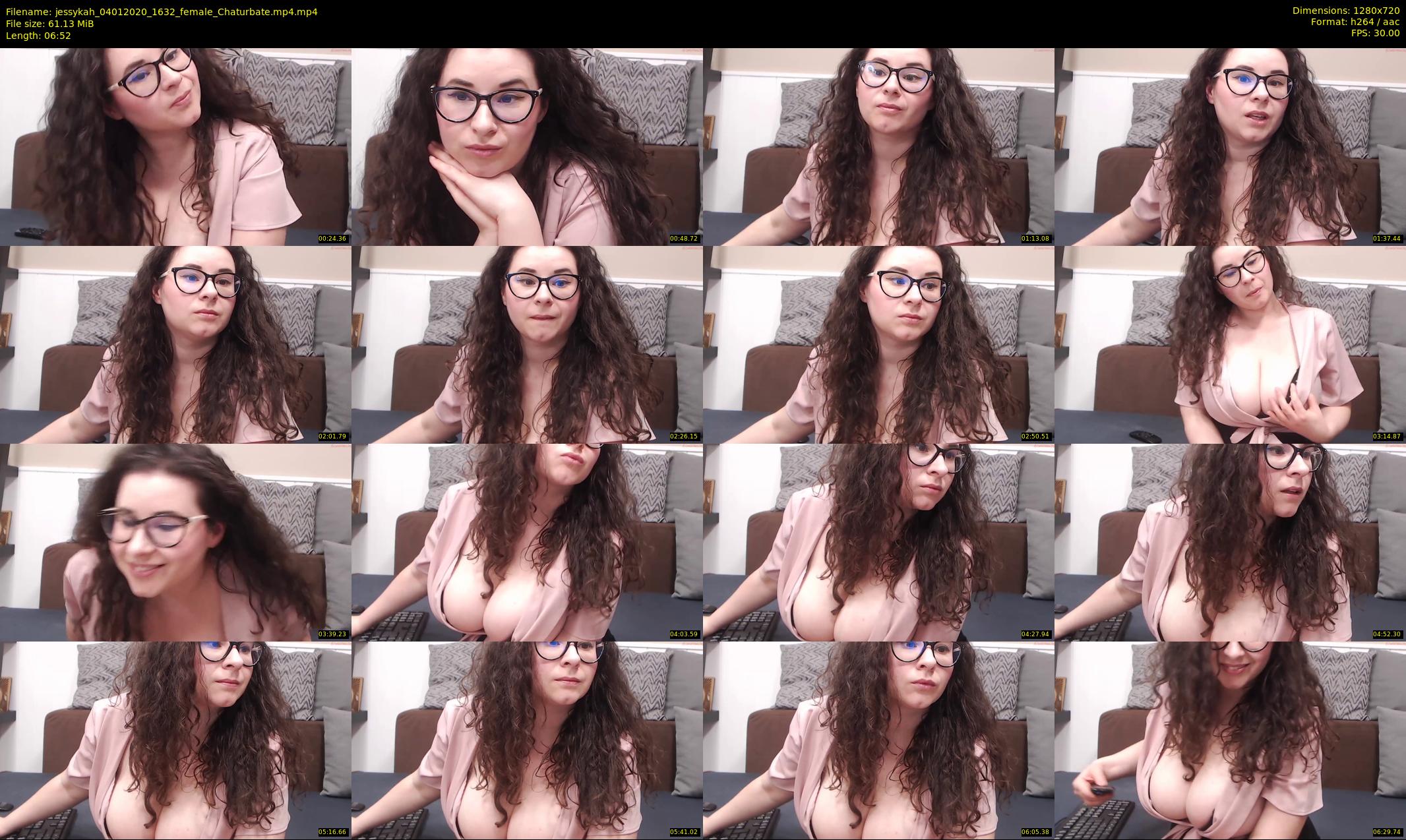 jessykah — 7 minute Chaturbate female cam show recording, 720p, Jan 4, 2020
